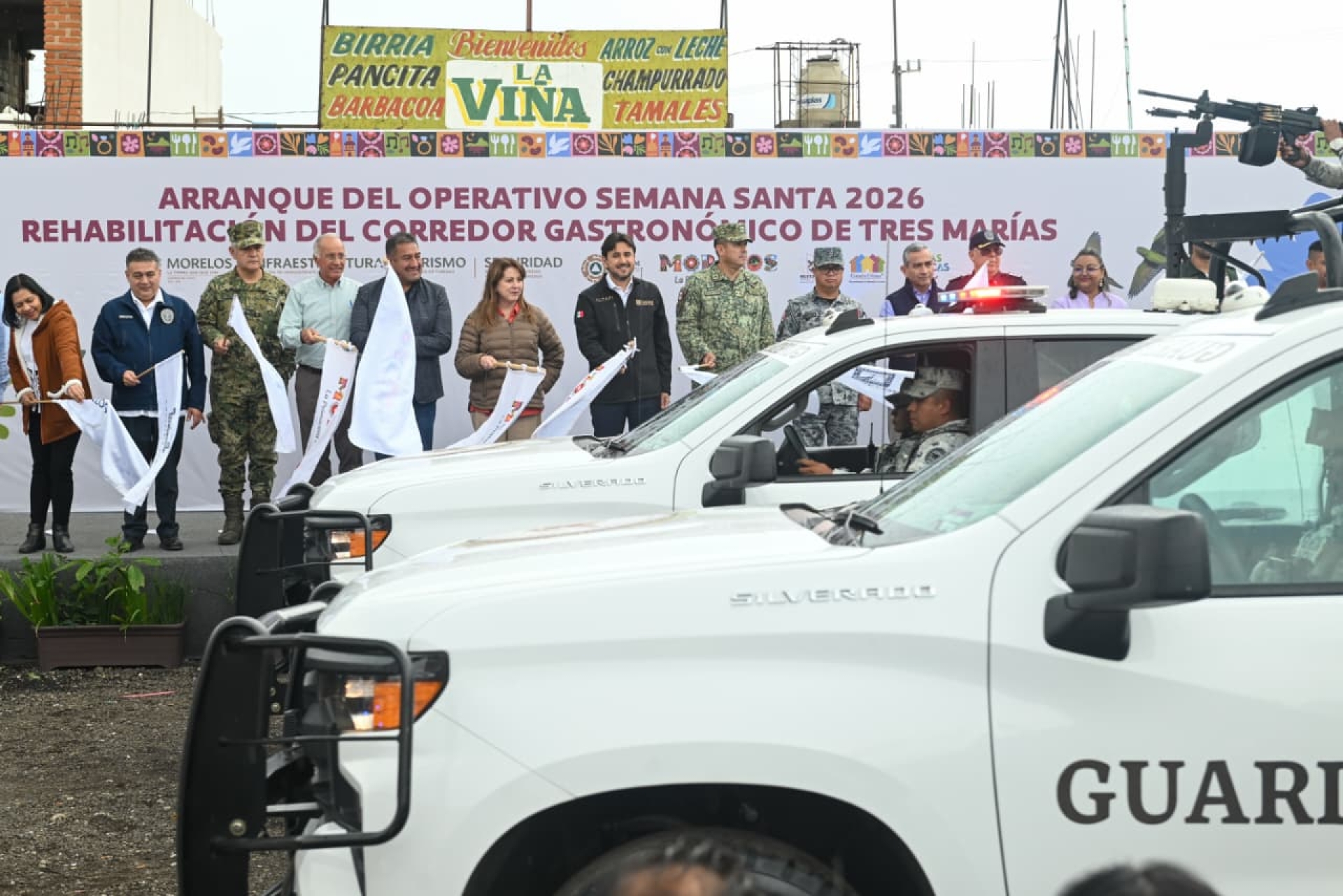 Transforma gobierno de Margarita González Saravia corredor gastronómico de Tres Marías y activa operativo de Semana Santa 2026