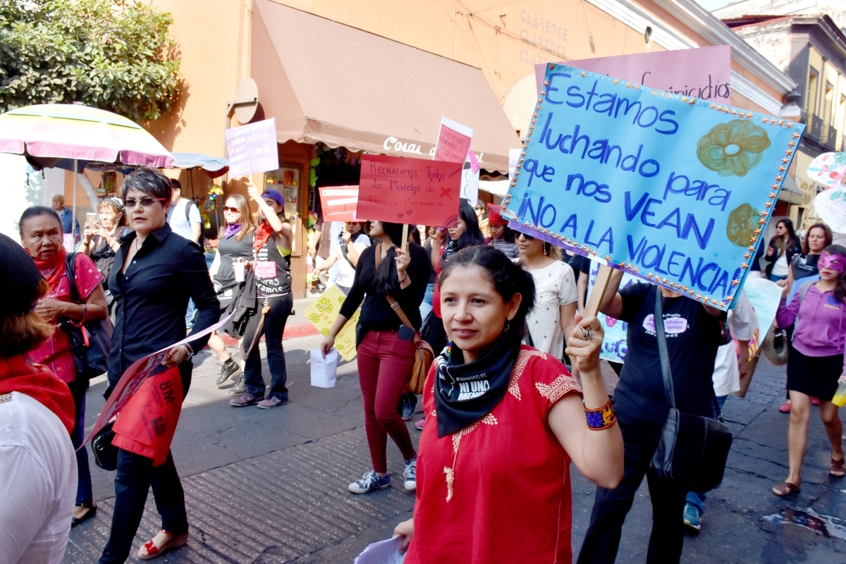 Mujeres exigen se erradique violencia de género