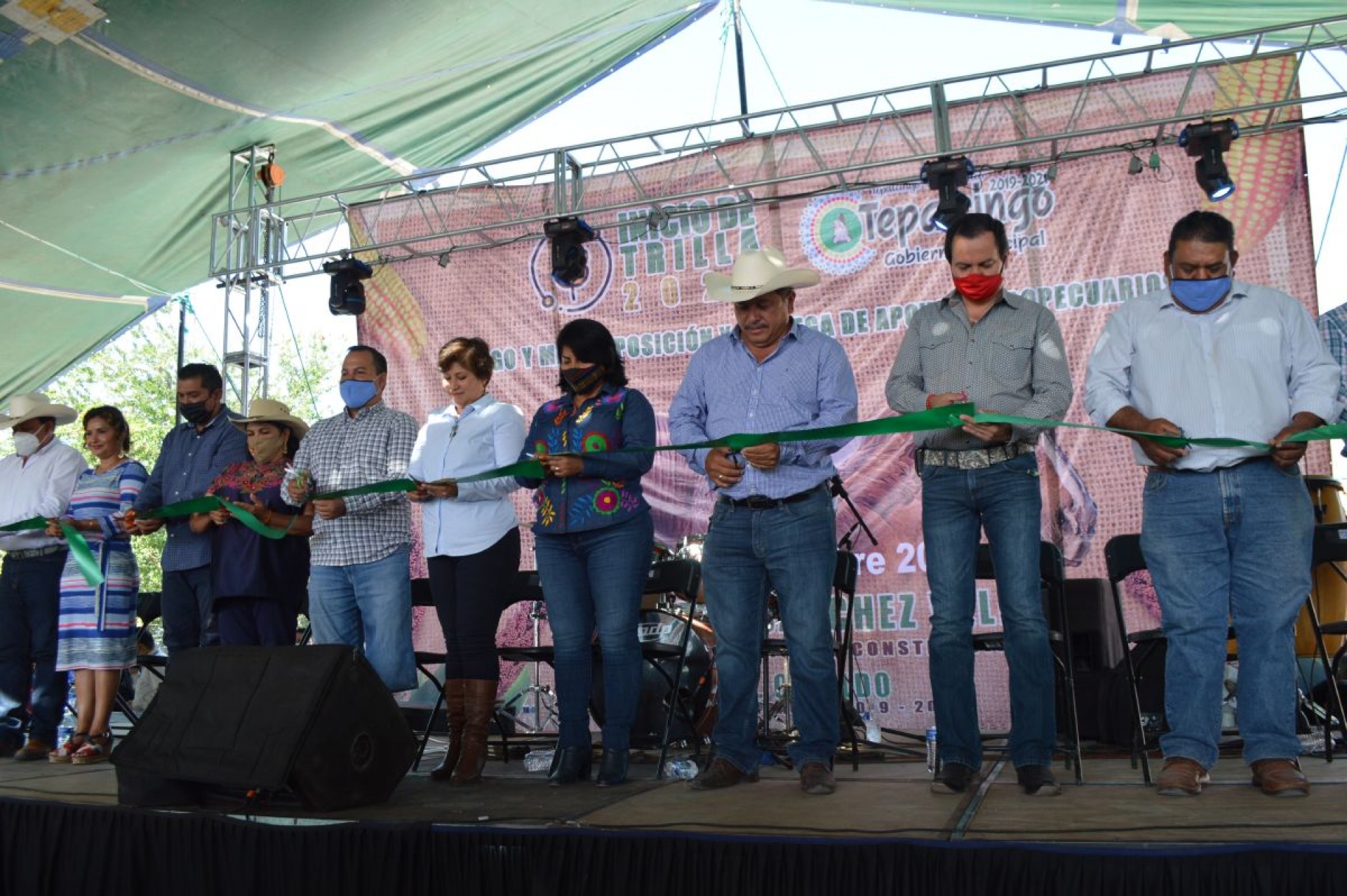 Da inicio trilla de sorgo y maíz 2020 en Tepalcingo