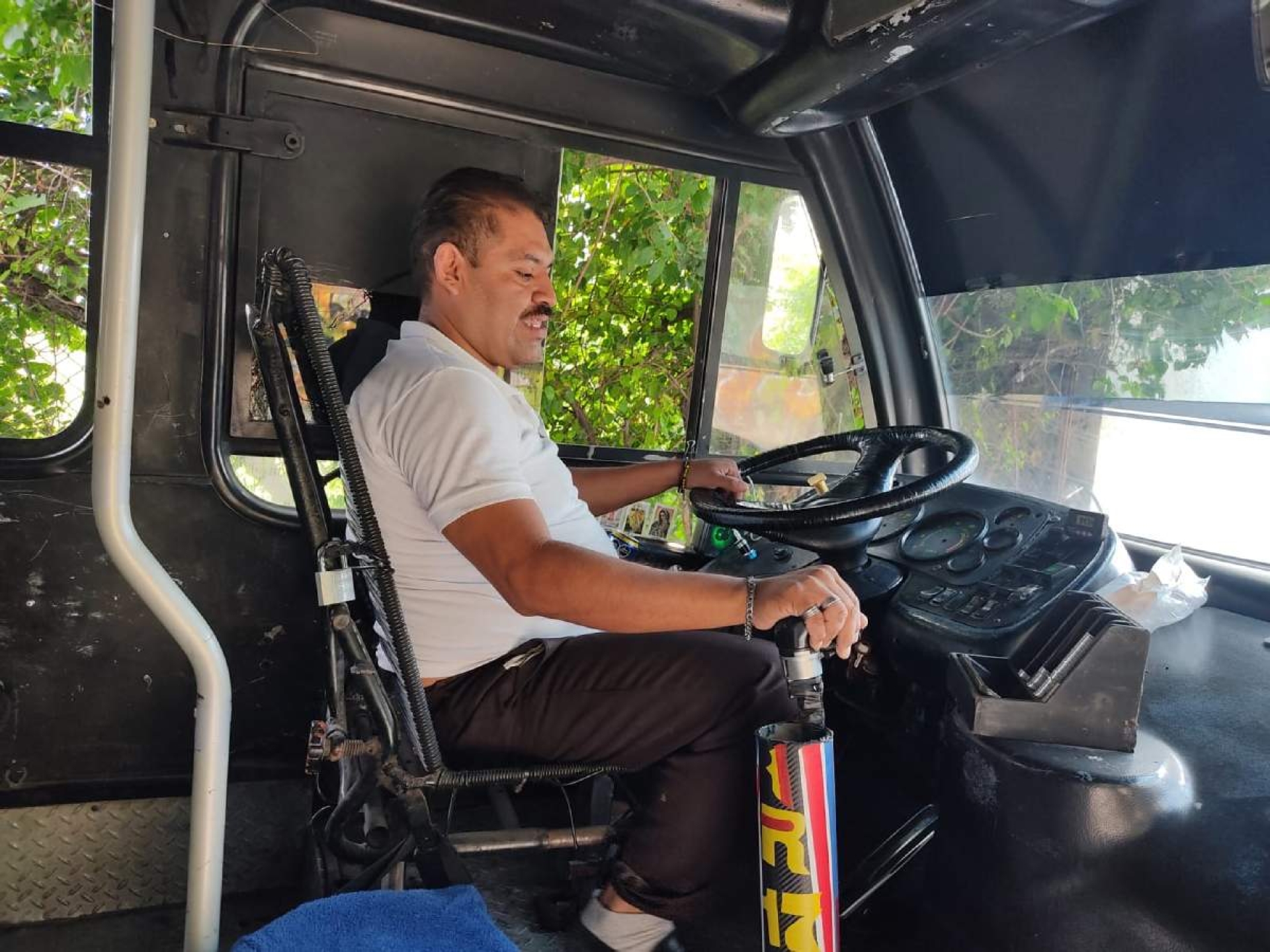 Empezó como lavador de rutas