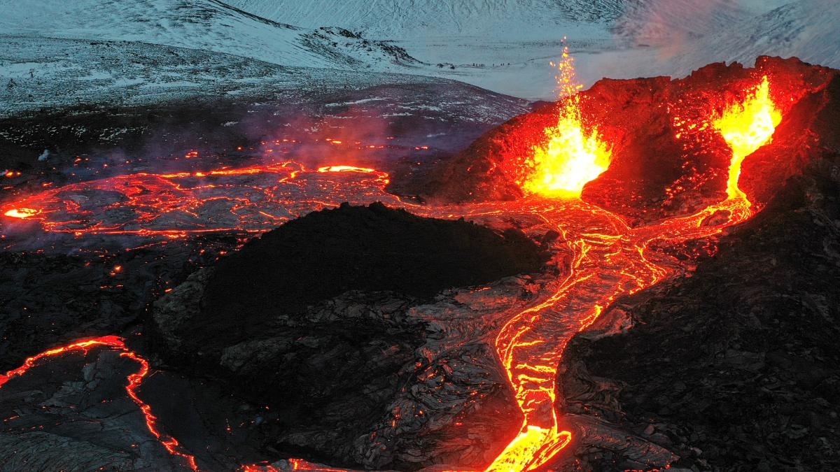Nueva erupción volcánica en Islandia
