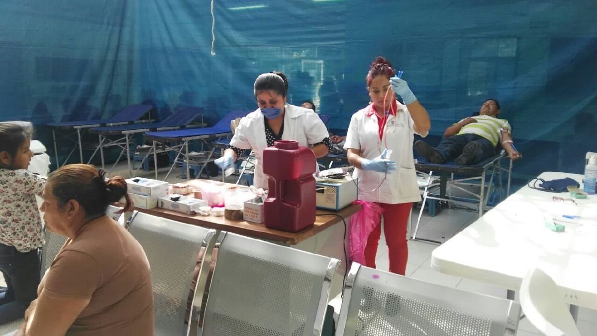 Concluyó campaña de donación de sangre en el Hospital General de Tetecala