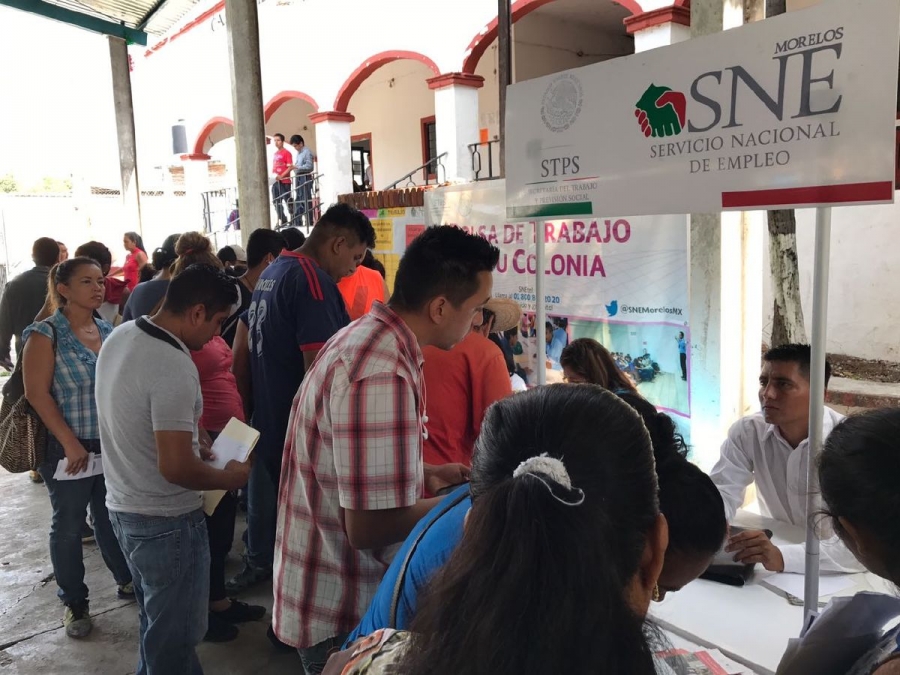 Oferta el SNE alrededor de 100 empleos en Cocoyotla