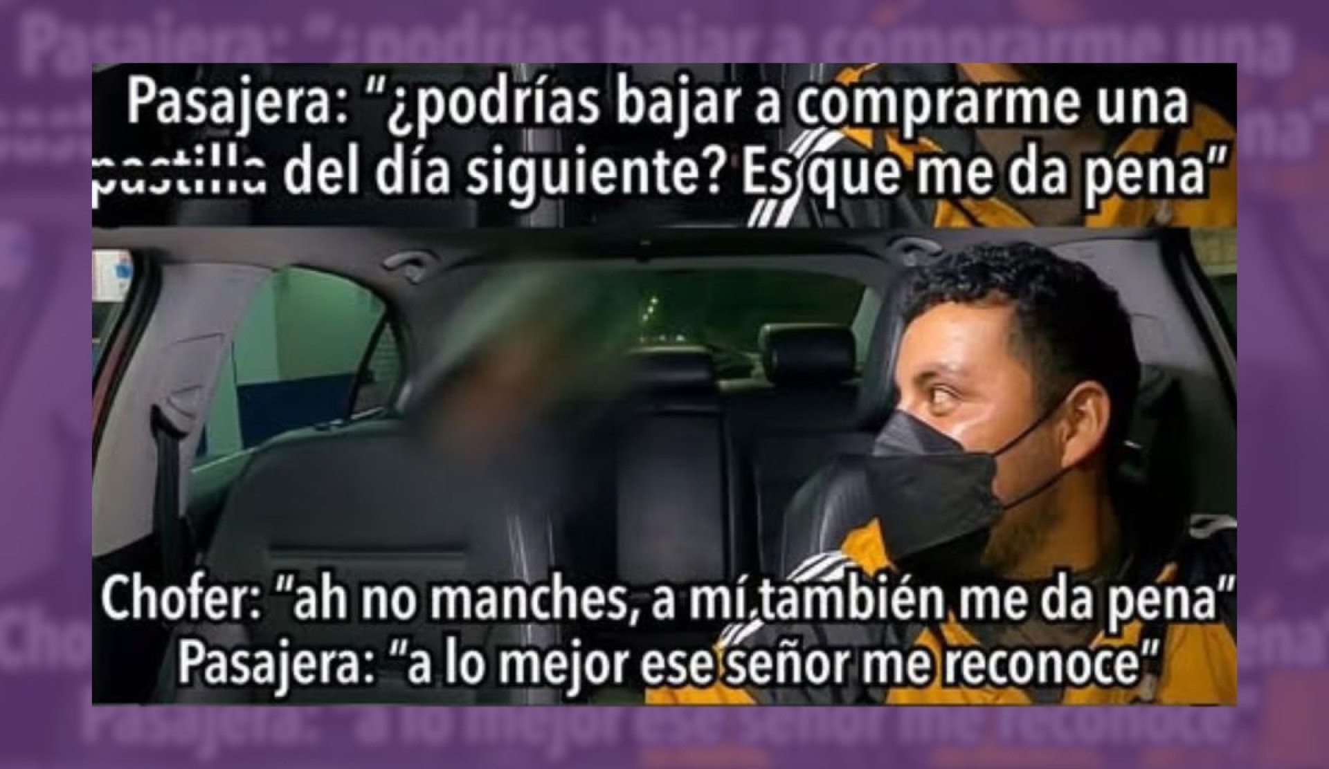 Le dijeron 'Por favor, es que me da pena' y terminó en la historia más viral del día