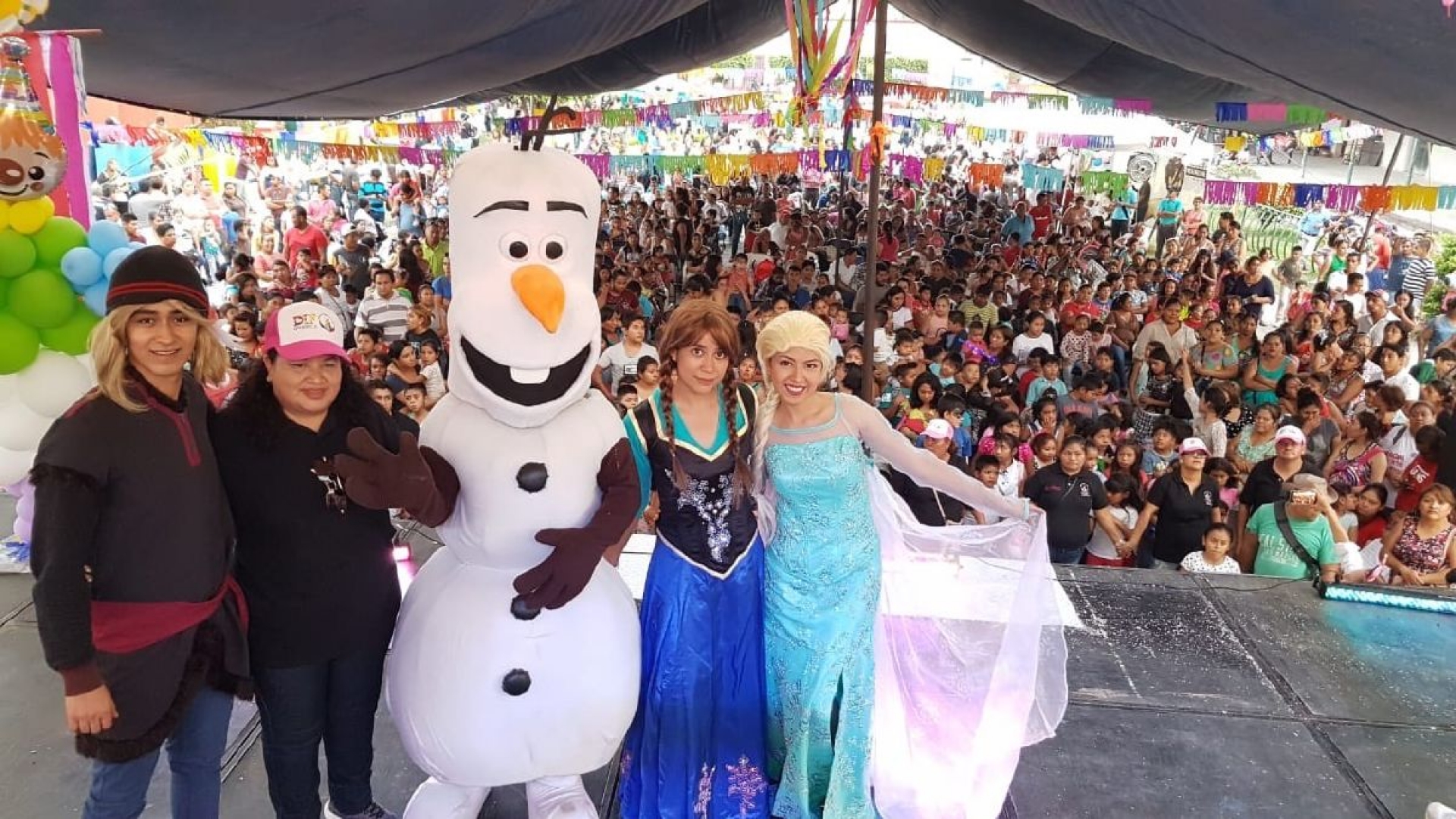 Festeja en grande el DIF municipal a infantes de Cuautla
