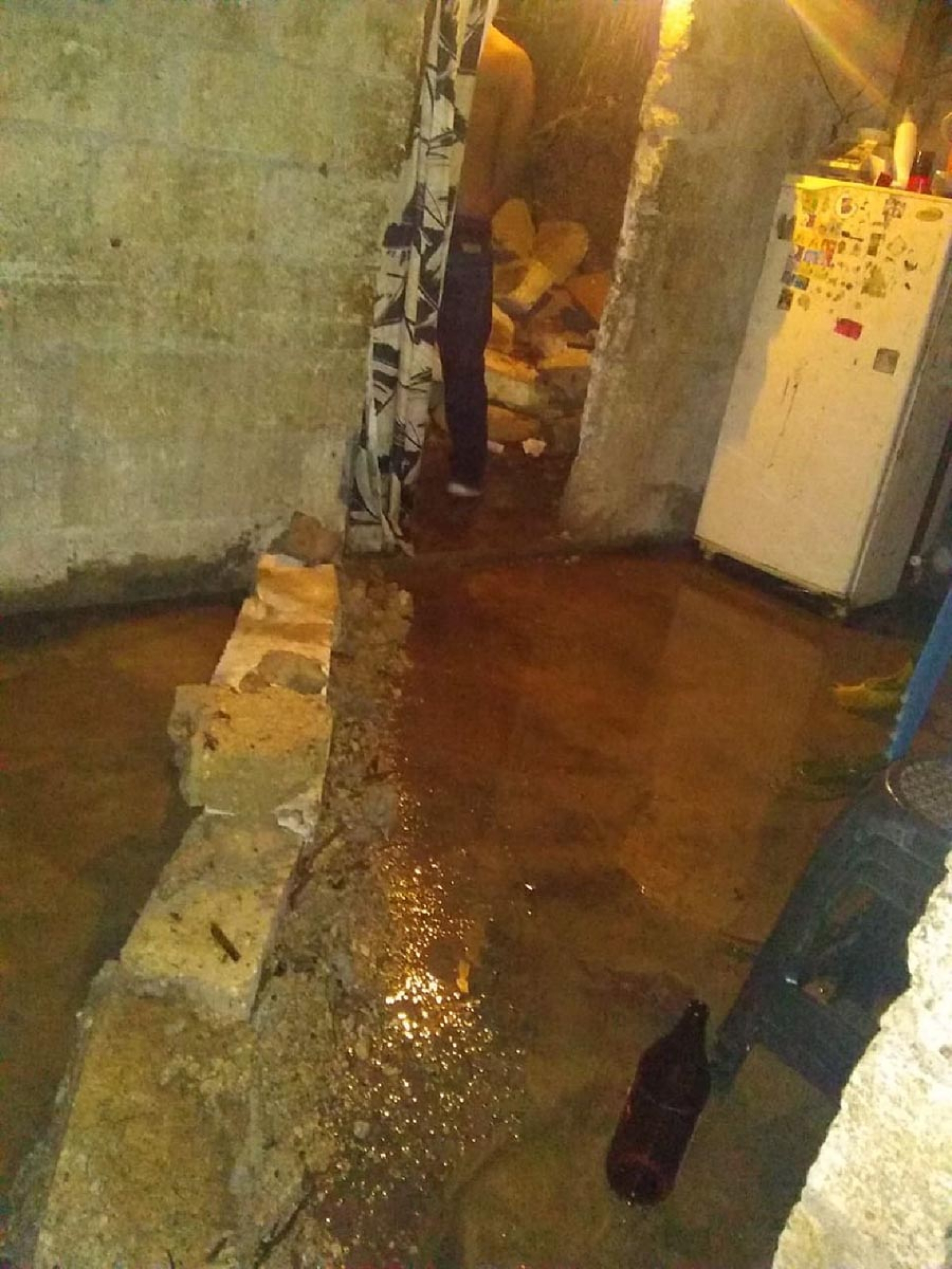 Inundaciones menores en Tlaquiltenango por las lluvias