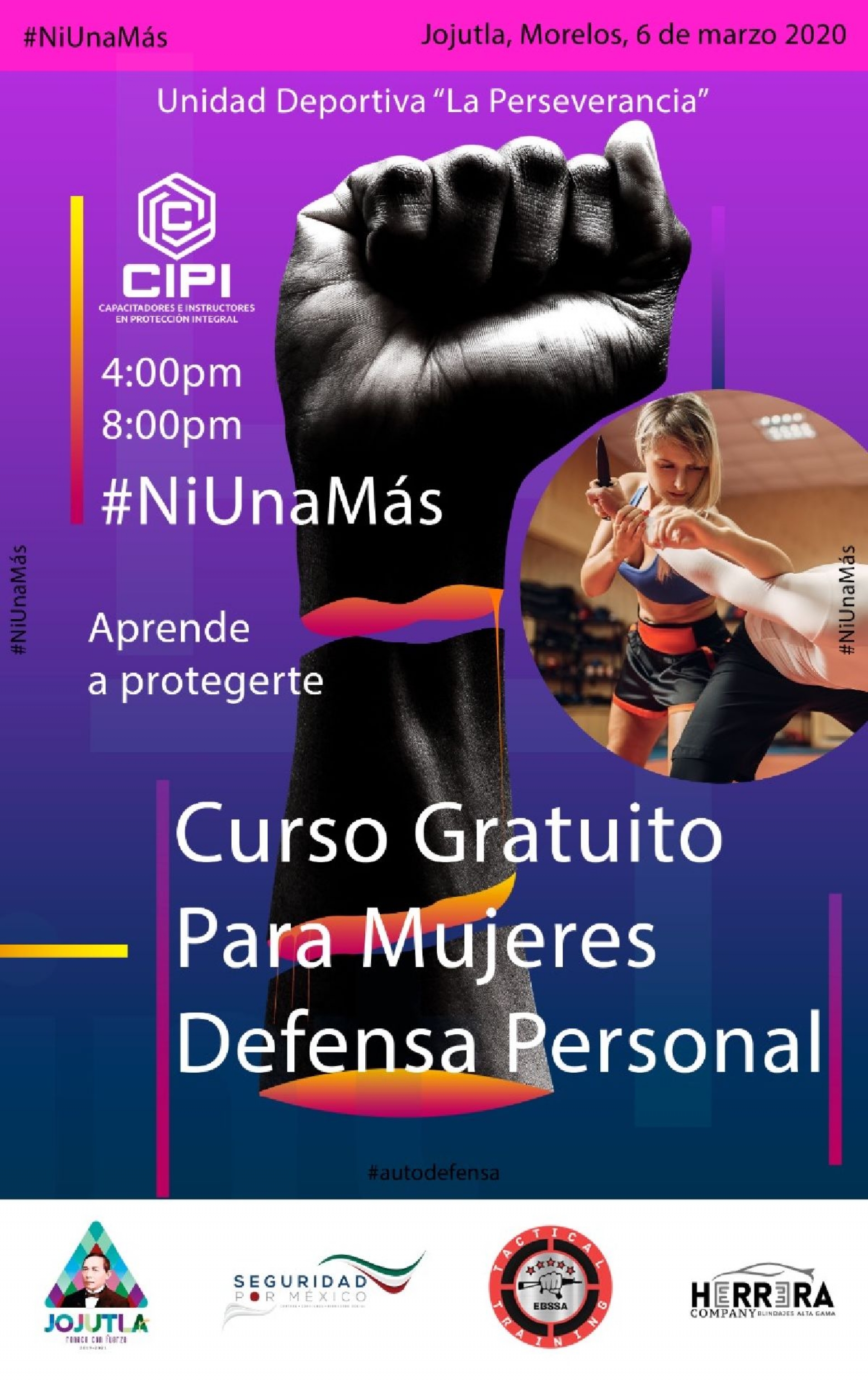 Anuncian actividades en Jojutla por el Día de la Mujer