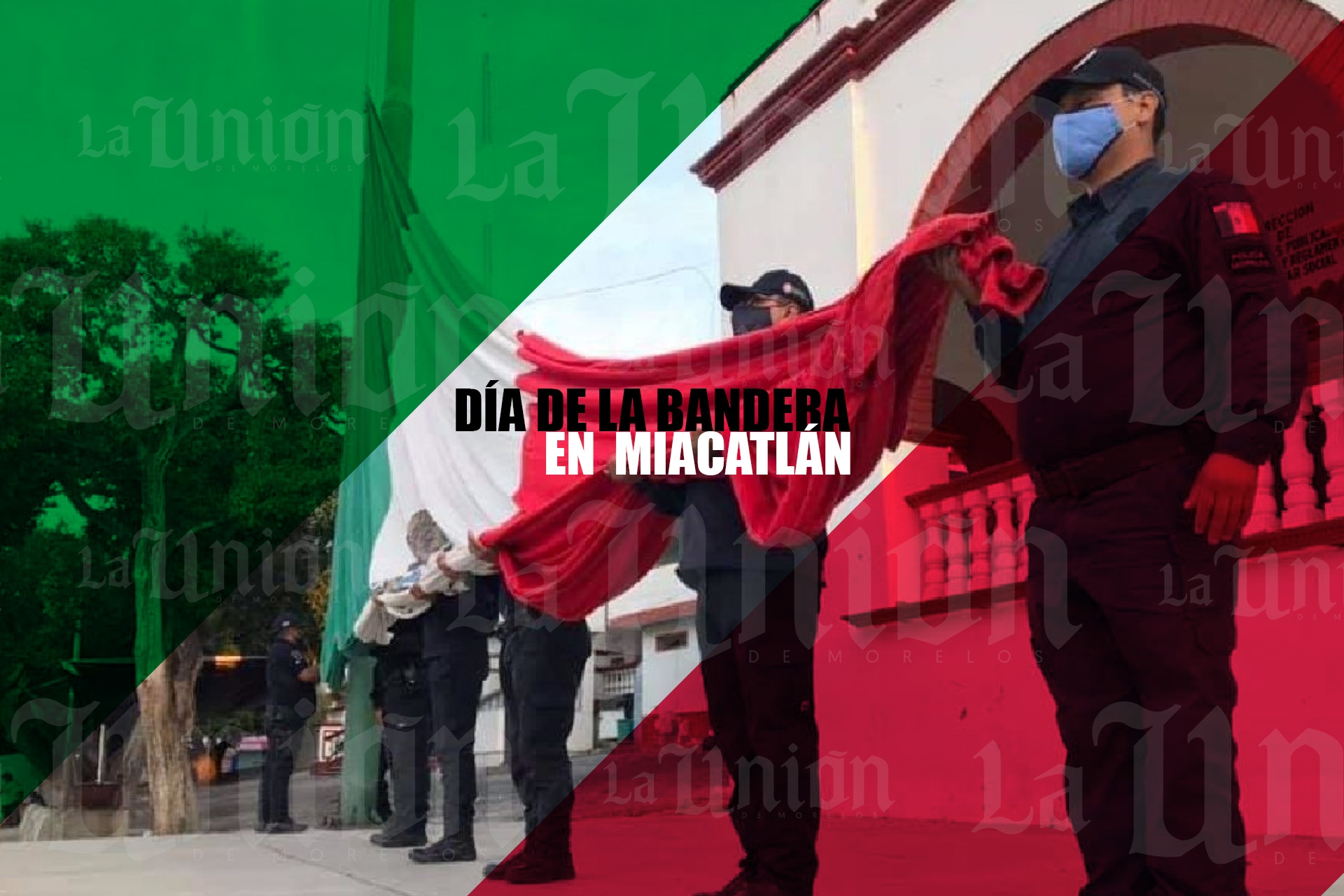 Conmemoran Día de la Bandera en municipios del poniente