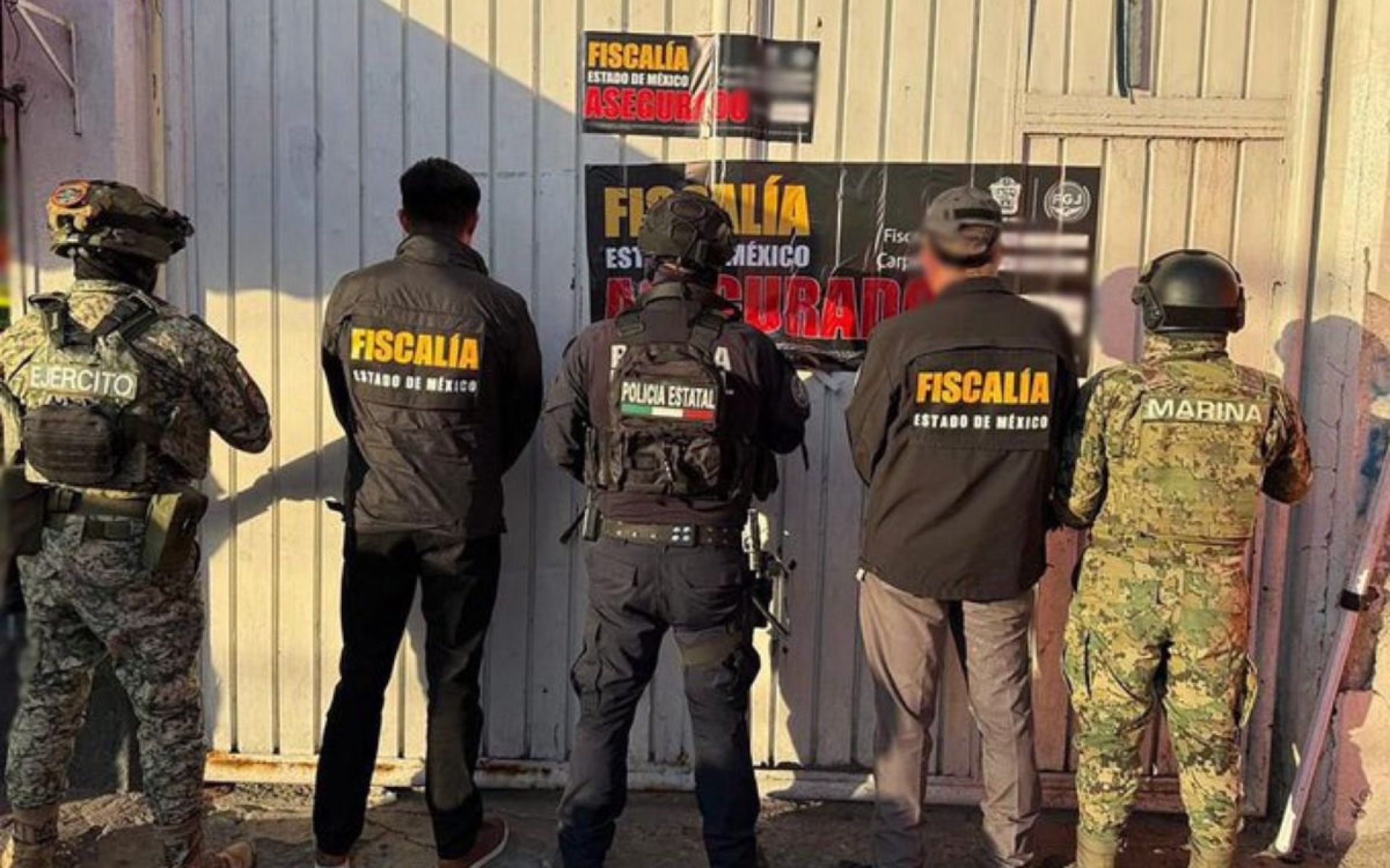 Operación Desconexión deja 102 detenidos y 162 inmuebles asegurados en Edomex