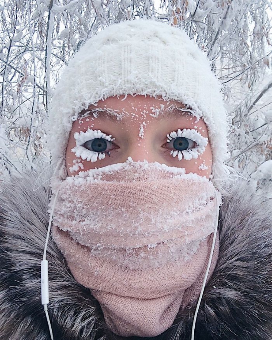 En este pueblo ruso llegaron a los -62ºC