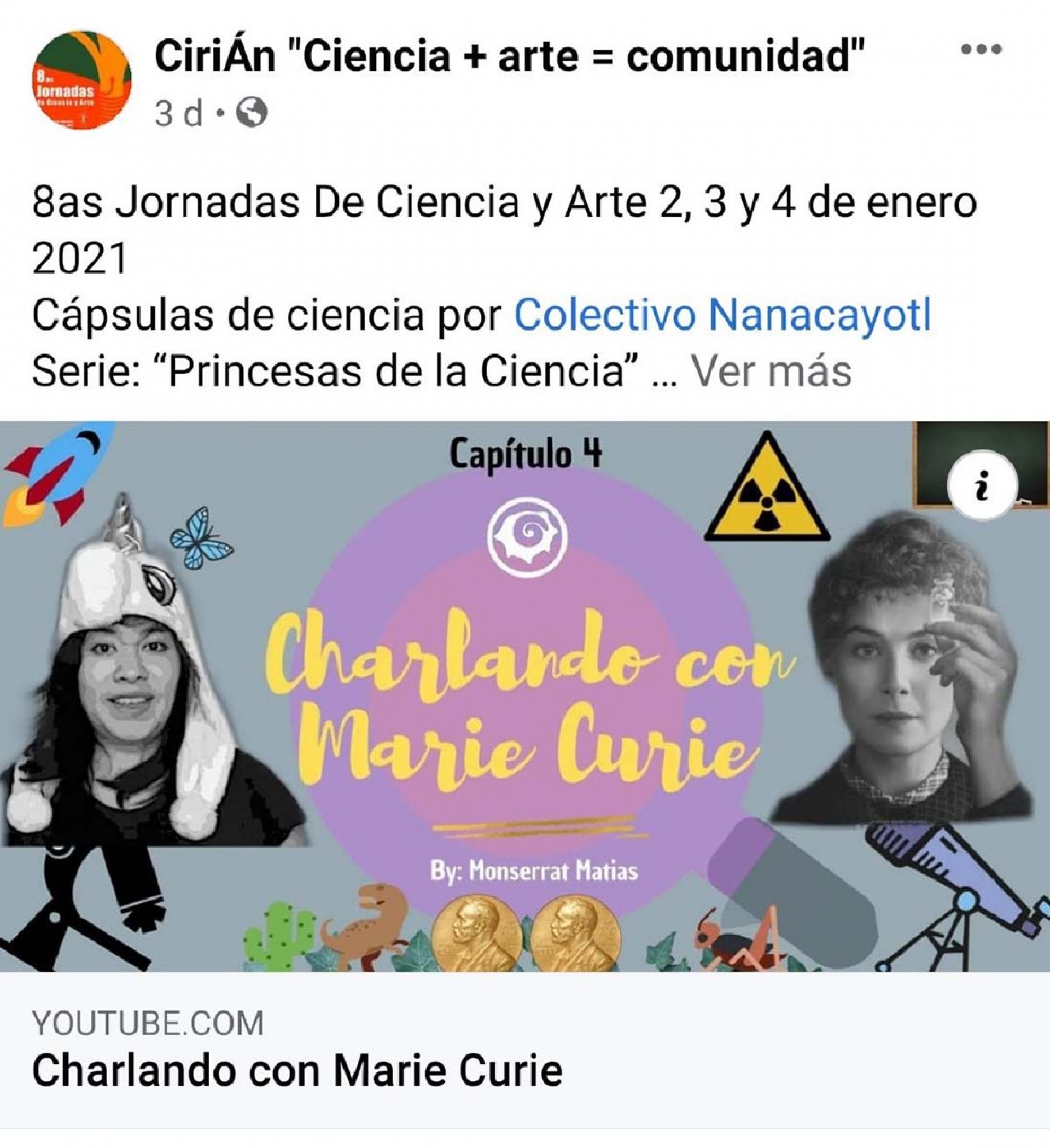 Realizan jornadas de ciencia y arte en Coatlán del Río