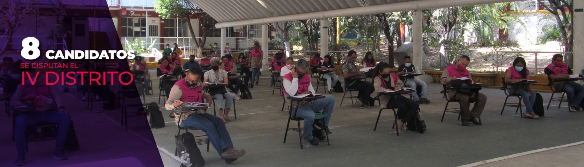 Ocho candidatos se disputan la diputación federal por el IV Distrito