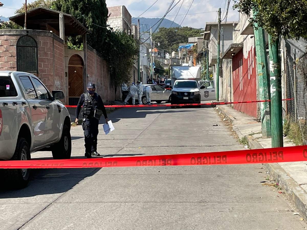 Asesinado a medio día en una colonia de Chamilpa
