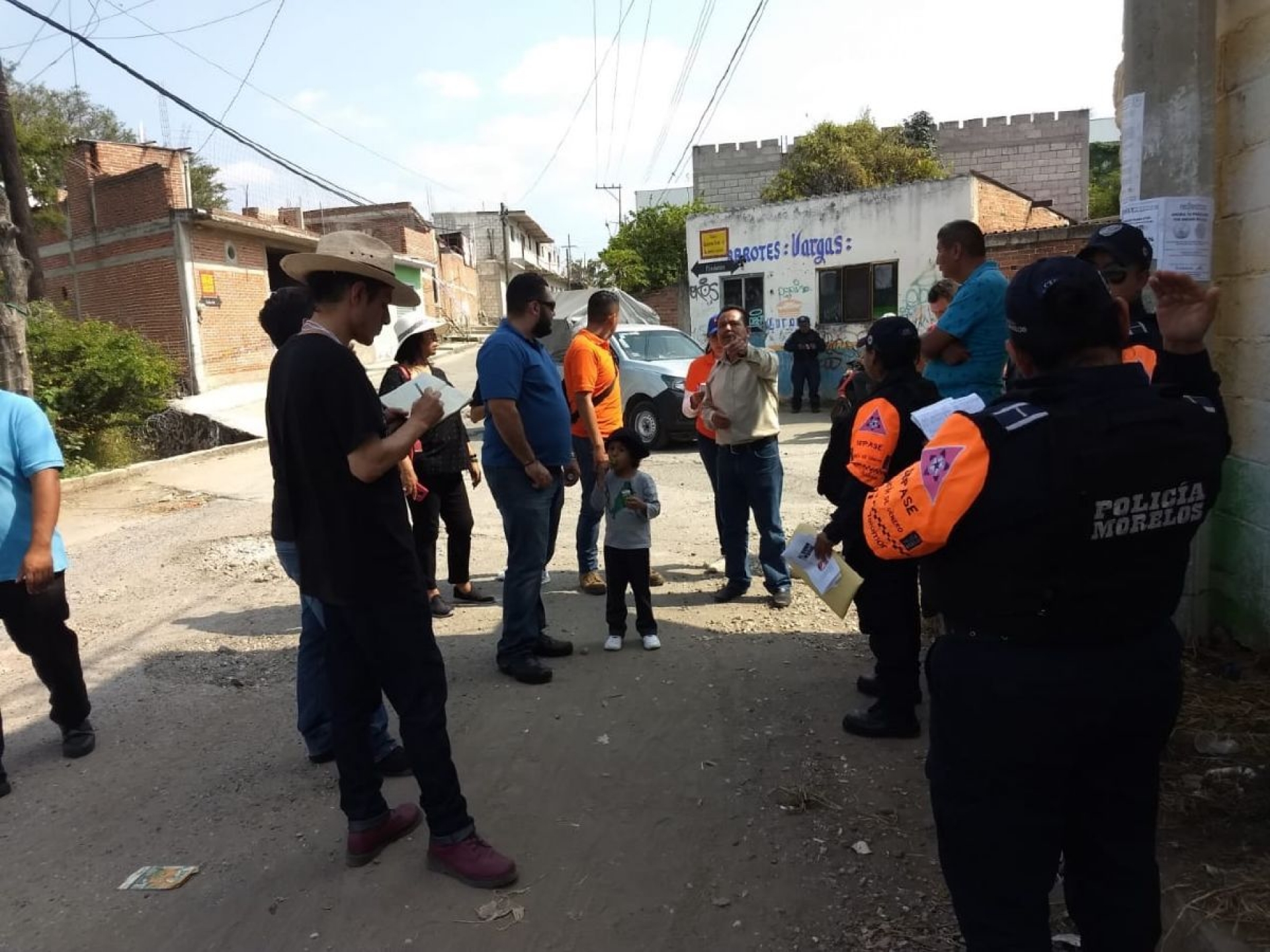 Recorren Tetelcingo en busca de zonas de riesgo para las mujeres