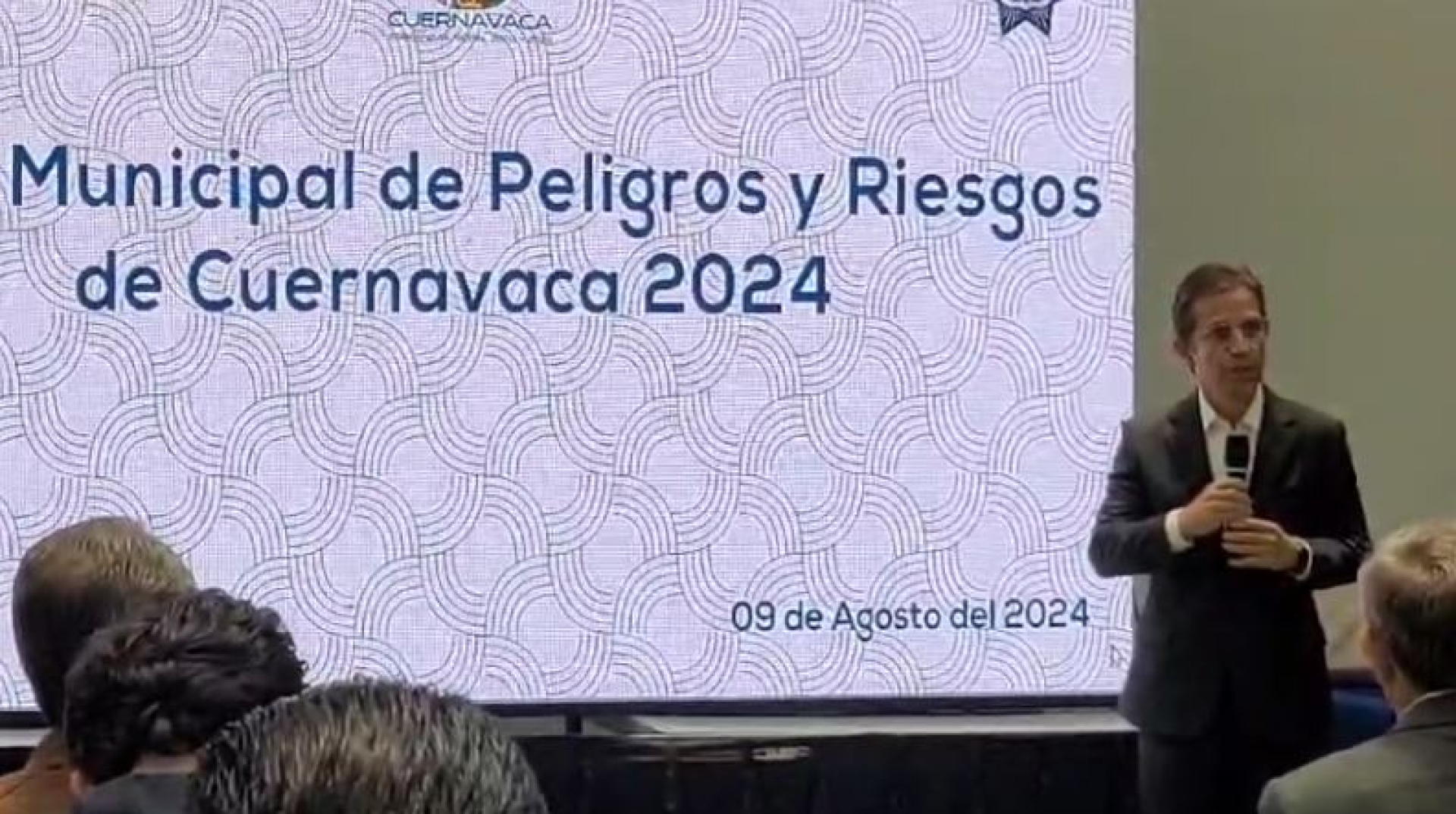 Presentan autoridades capitalinas 'Atlas municipal de peligros y riesgos de Cuernavaca'