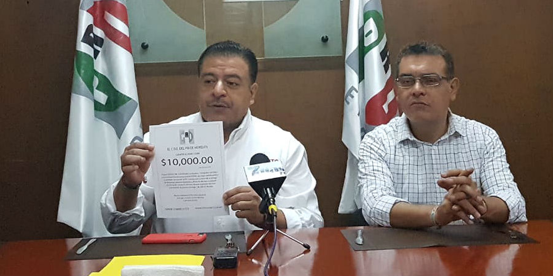 Ofrece PRI 'gratificación' a quien demuestre y denuncie compra de votos por parte de partidos políticos o candidatos