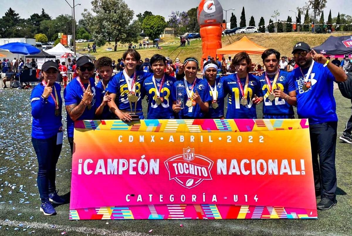 Chinelos de Morelos conquistan el Torneo Nacional Tochito NFL