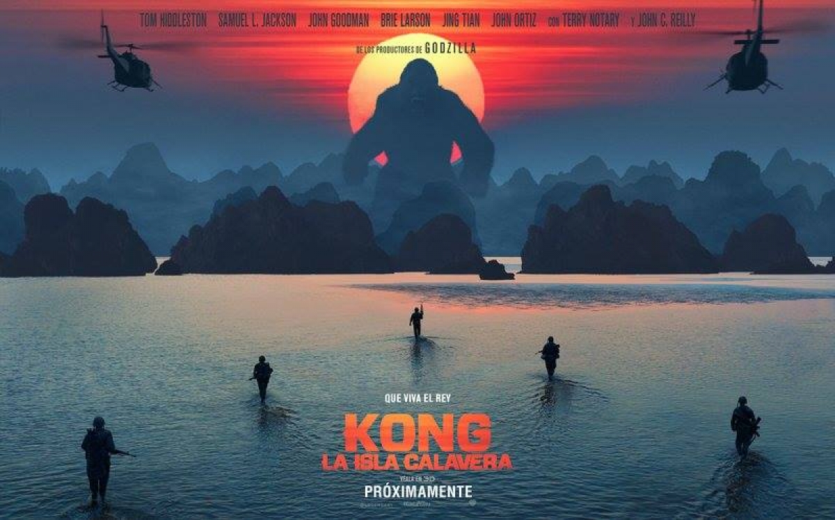 Mira el nuevo trailer de Kong: La Isla Calavera