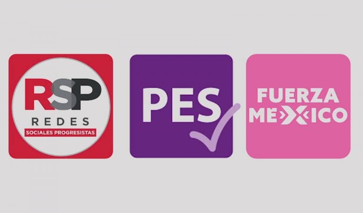 INE le dice adiós a estos partidos PES, Fuerza por México y RSP