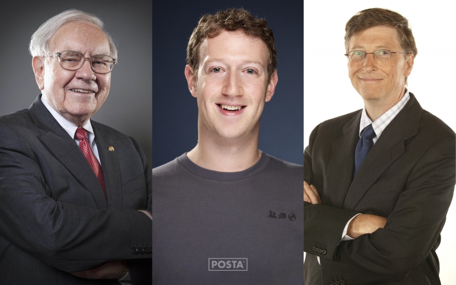 La cara solidaria de 3 de los más ricos del mundo