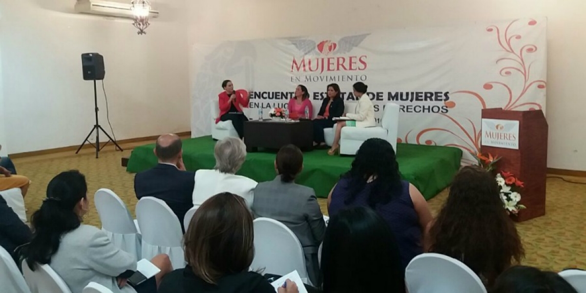 Se lleva a cabo el Encuentro Estatal de Mujeres, en lucha por sus derechos político-electorales