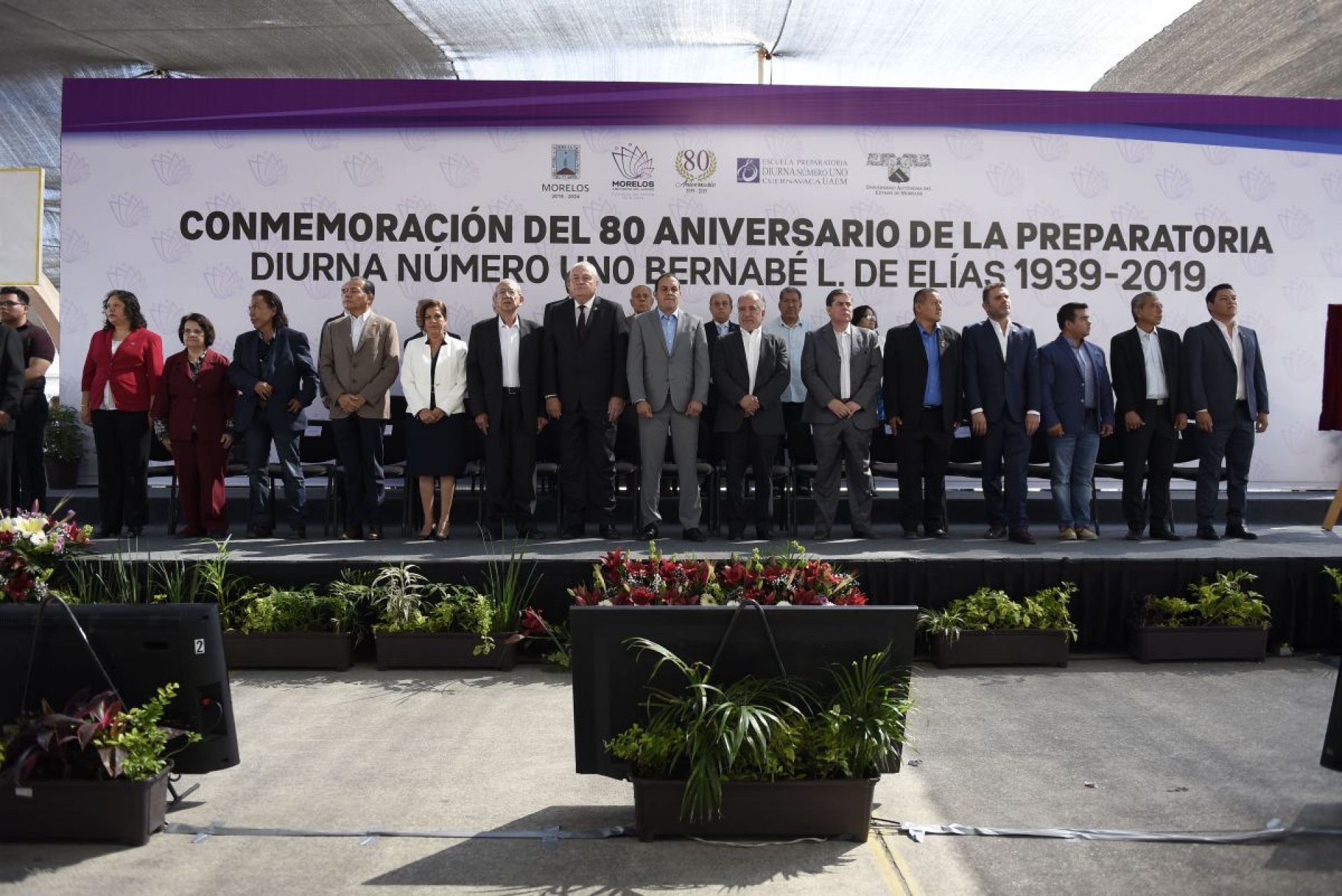 Celebran 80 años de fundación de la Preparatoria Uno de la UAEM