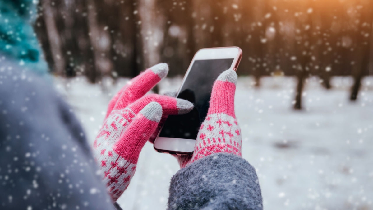 El frío afecta a los 'smartphones' y ordenadores portátiles