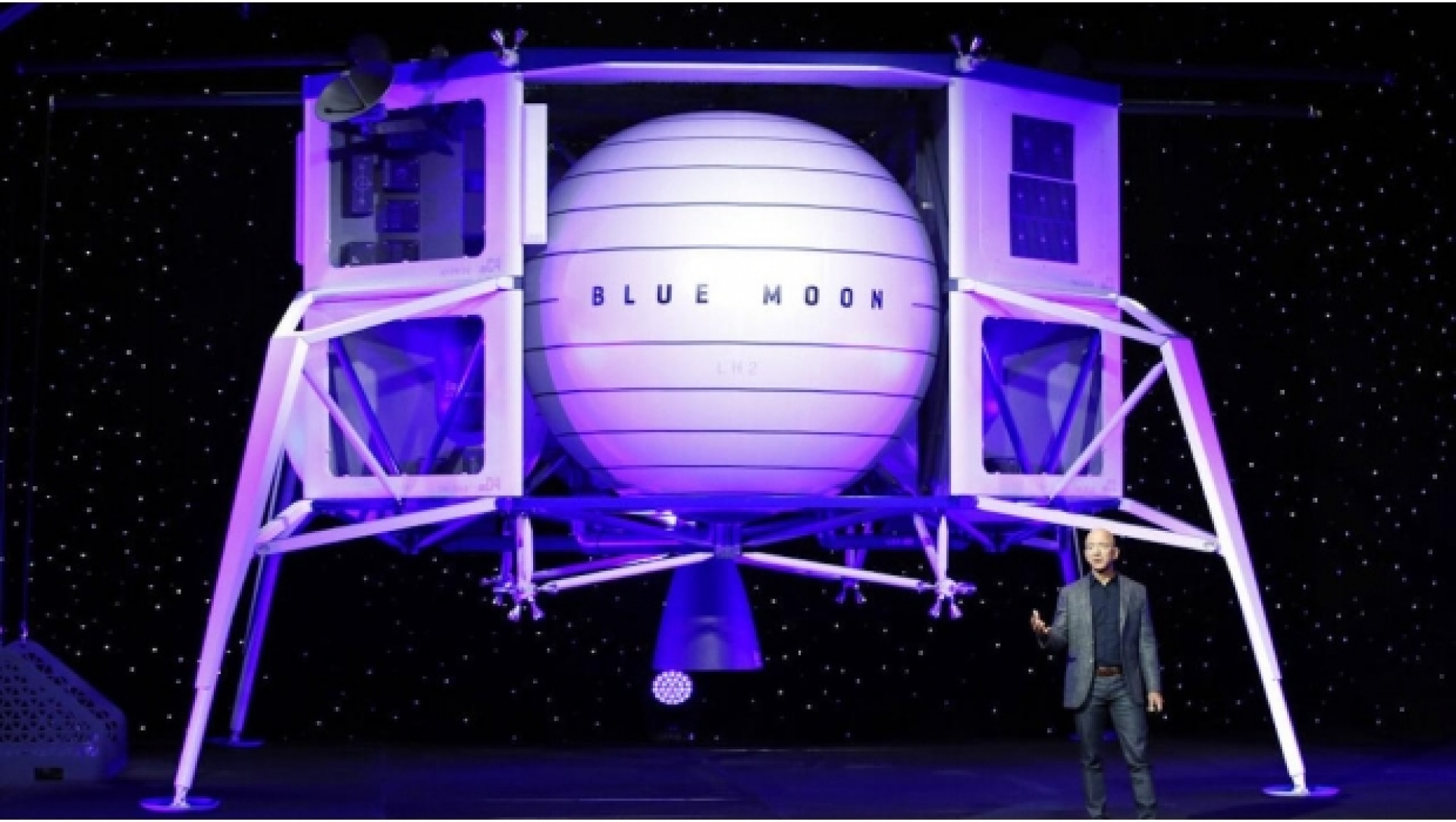 Fundador de Amazon enviará una nave espacial a la Luna