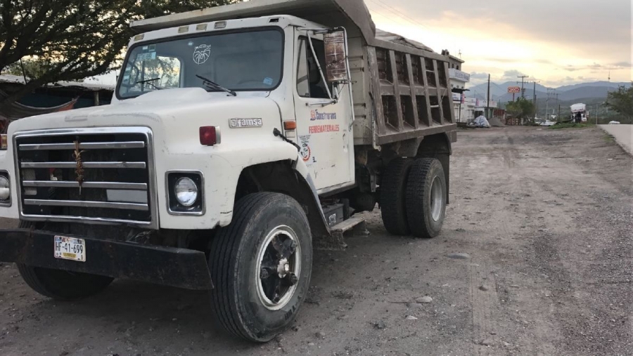 Conducía un camión con el número de serie alterado