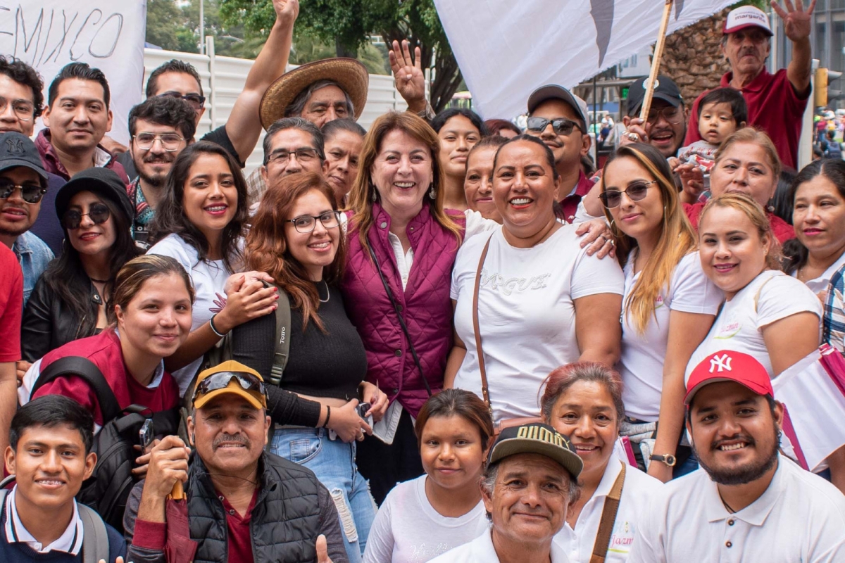 'Con Claudia Sheinbaum, es tiempo de las mujeres y la mejor opción para dar continuidad a la 4T en el país': Margarita González Saravia