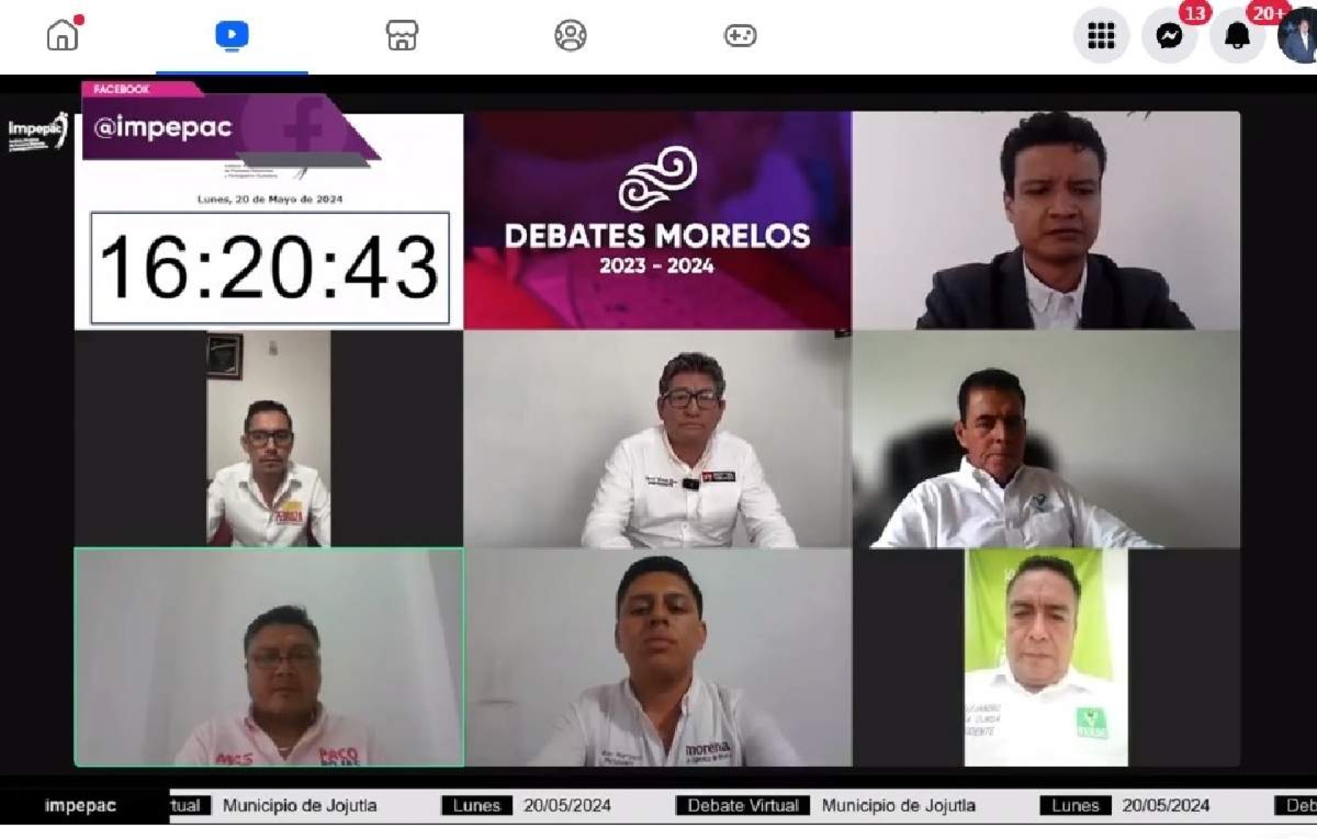 Debaten candidatos a la alcaldía de Jojutla