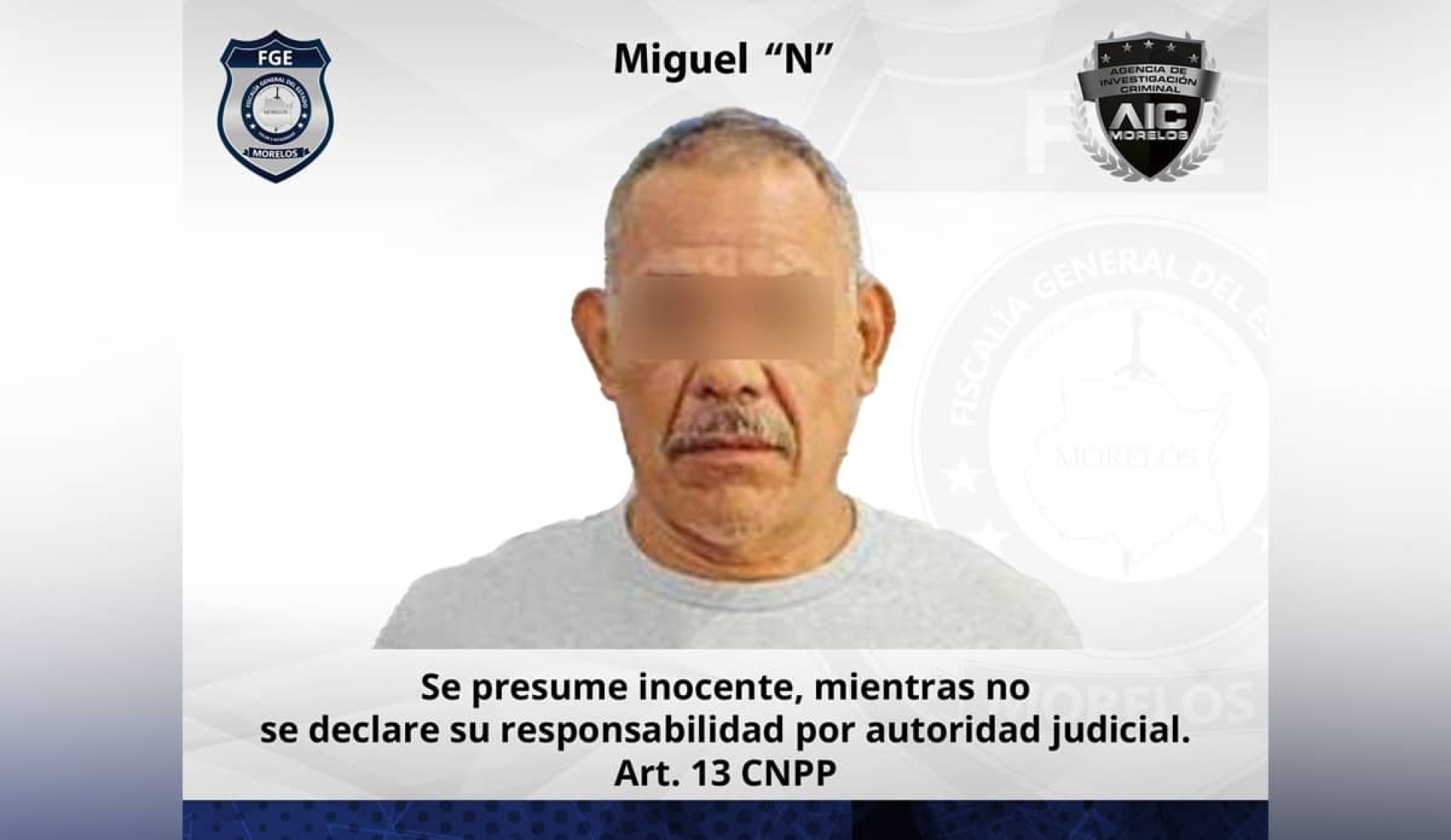 A proceso, individuo acusado de violación
