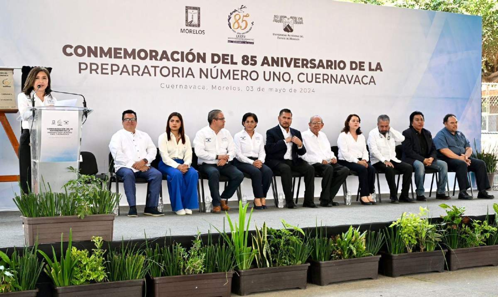 Cumple 85 años la Preparatoria 1 “Lic. Bernabé L. de Elías”