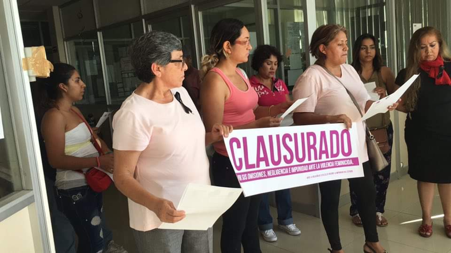 Clausuran de manera simbólica la fiscalía regional sur