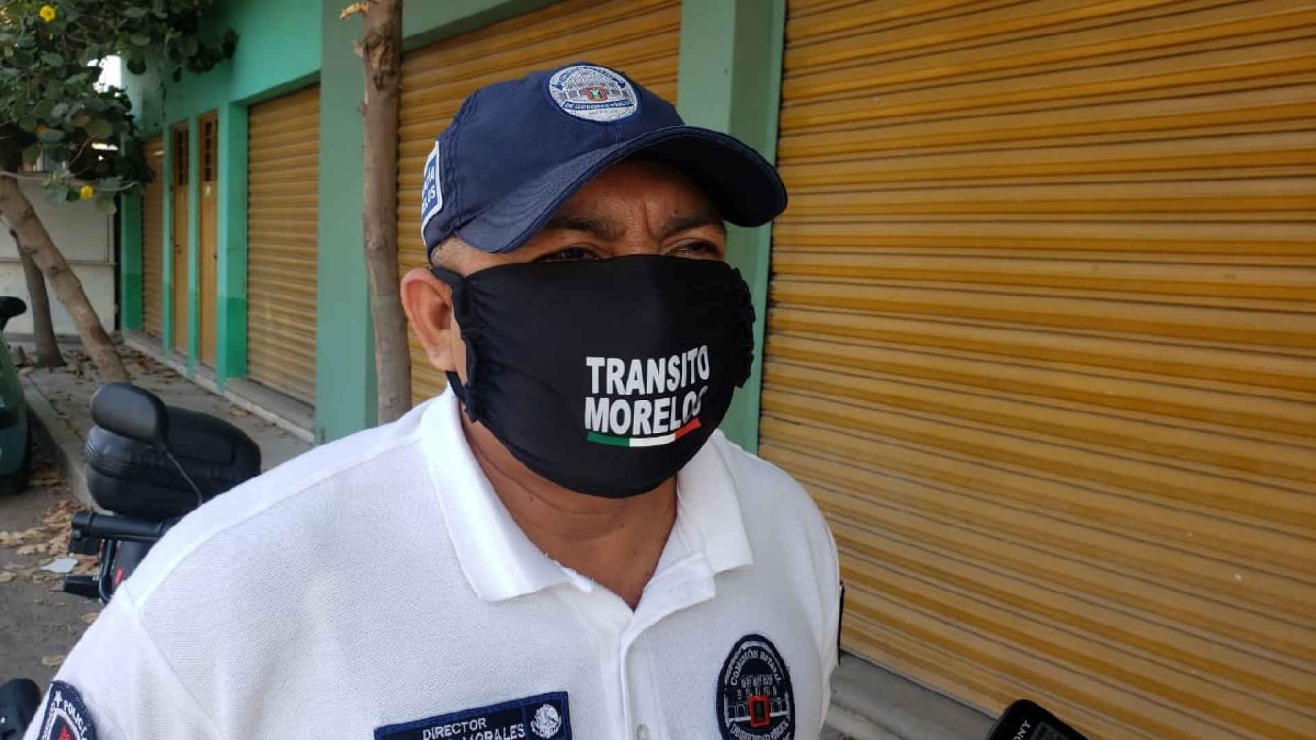 Atiende Tránsito de Cuautla obstrucción vehicular en verificentro