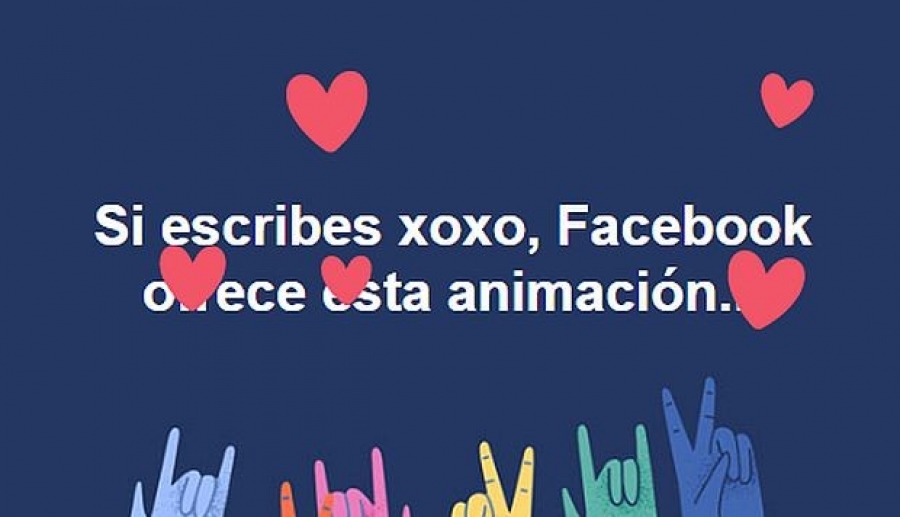 Aprende a poner a volar corazones en tu muro de Facebook