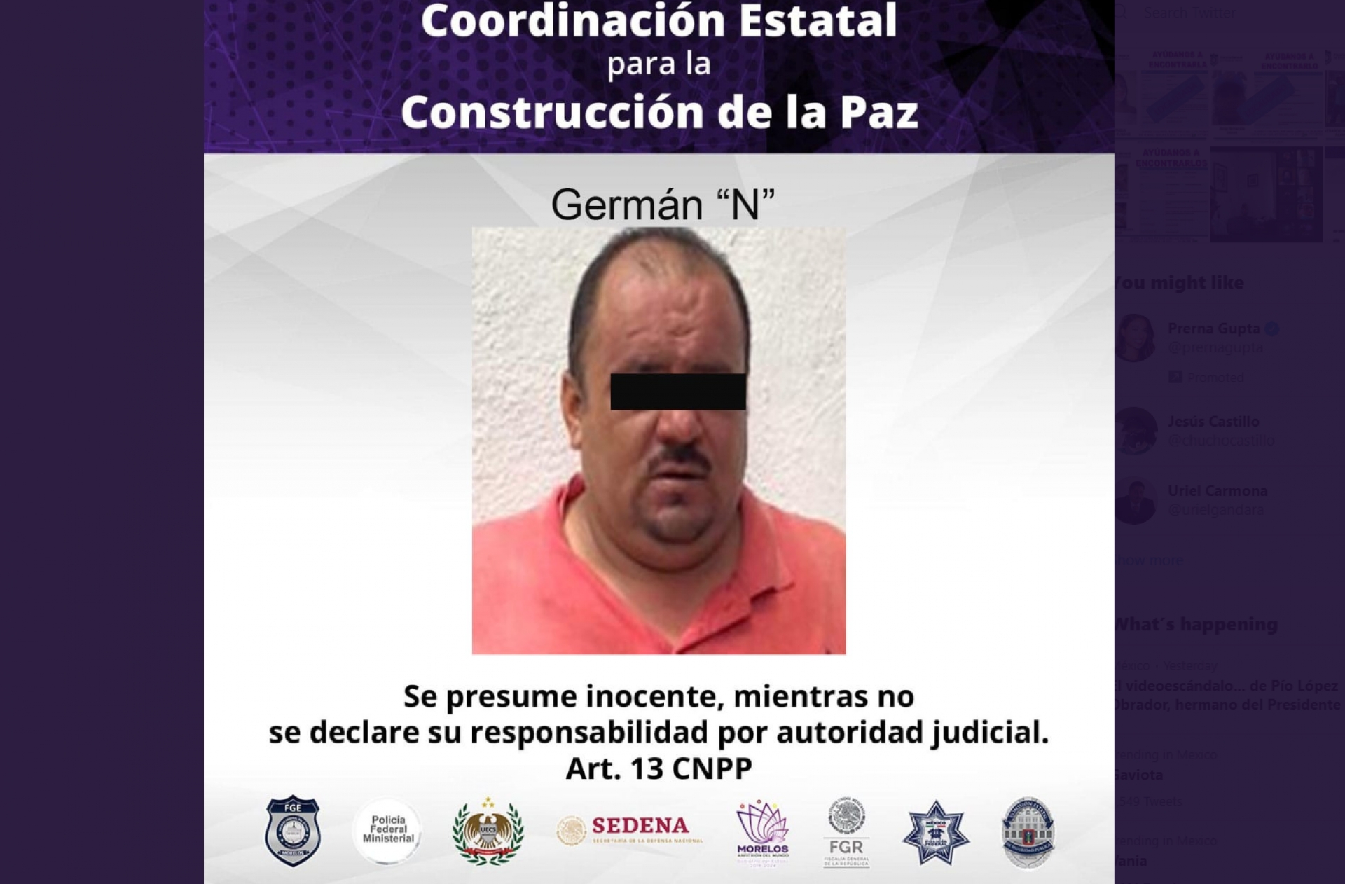 Golpeó a una mujer y a un adolescente
