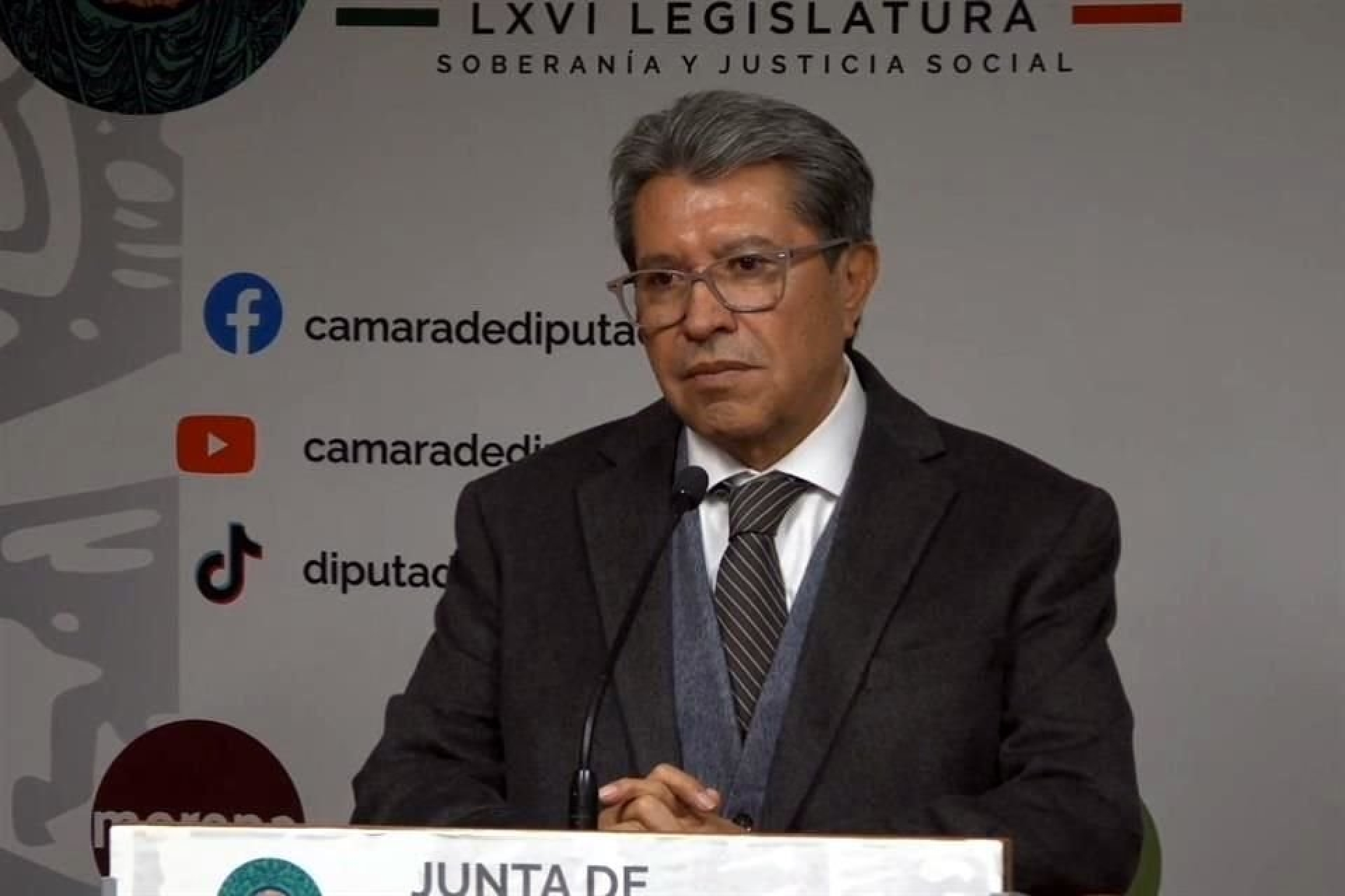 Monreal confirma que 'no habrá fast track' en reforma electoral