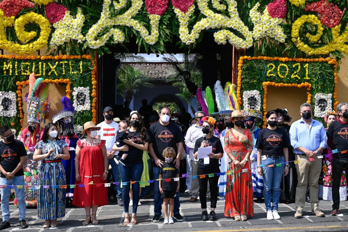 Inaugura Cuauhtémoc Blanco 'Festival Miquixtli 2021' y corredor gastronómico Mictlán