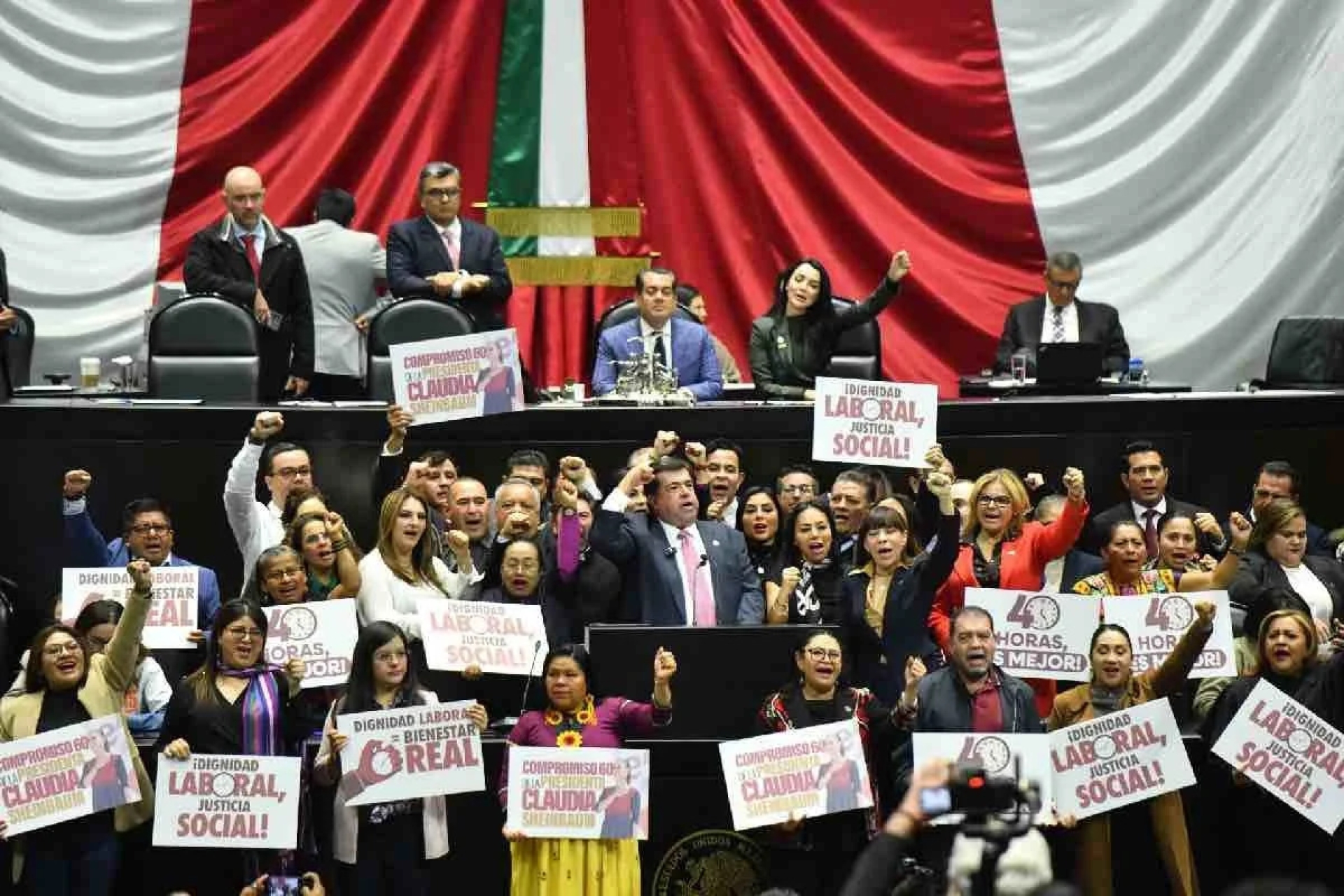 Diputados avalan la jornada laboral de 40 horas, sin dos días de descanso
