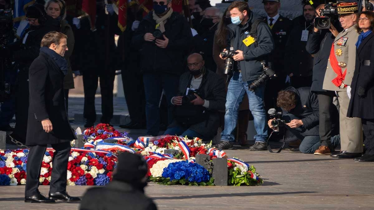 Francia conmemora fin de Primera Guerra Mundial