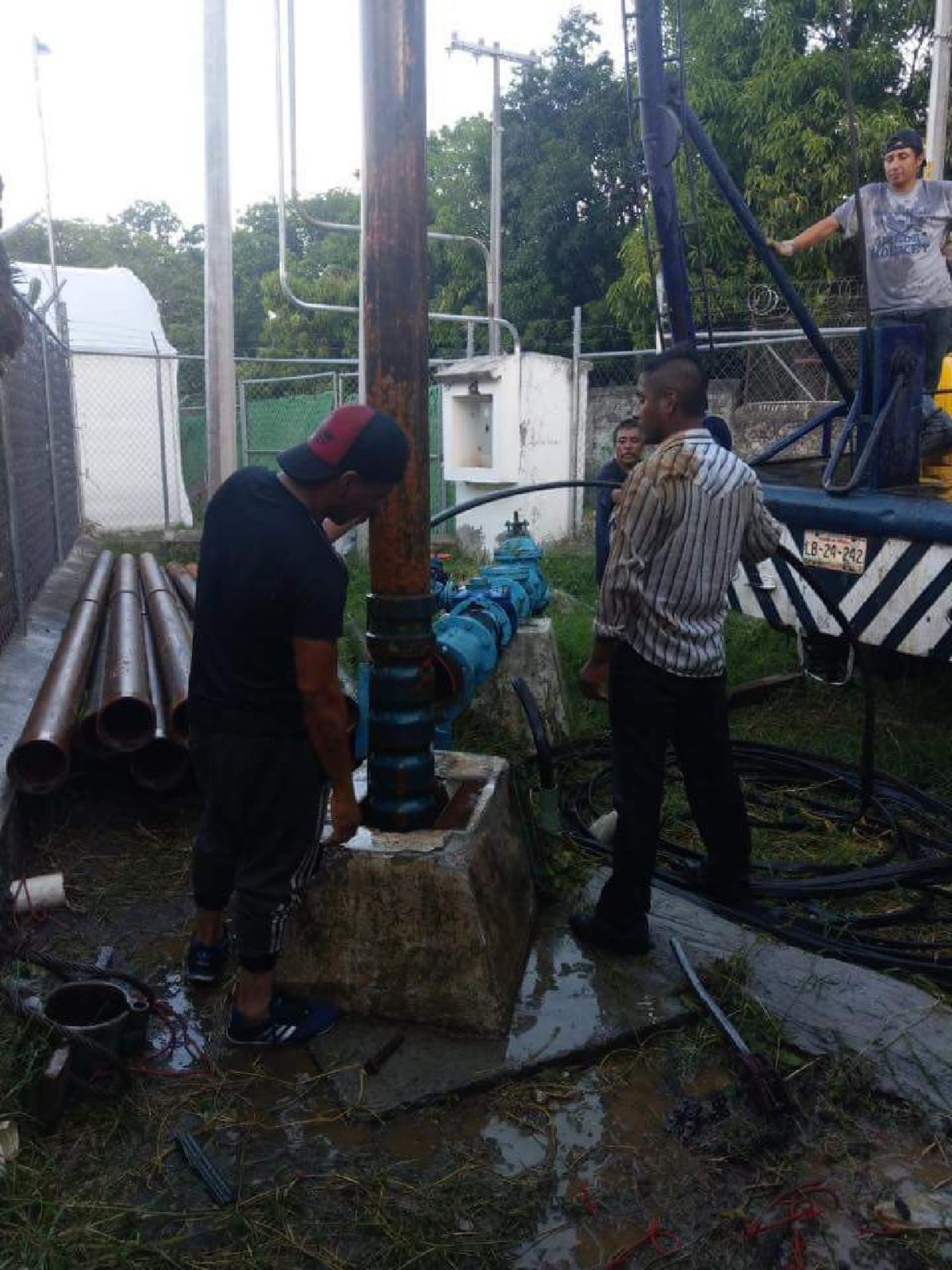 Descarga eléctrica intencional provoca desabasto de agua potable en Tetecala