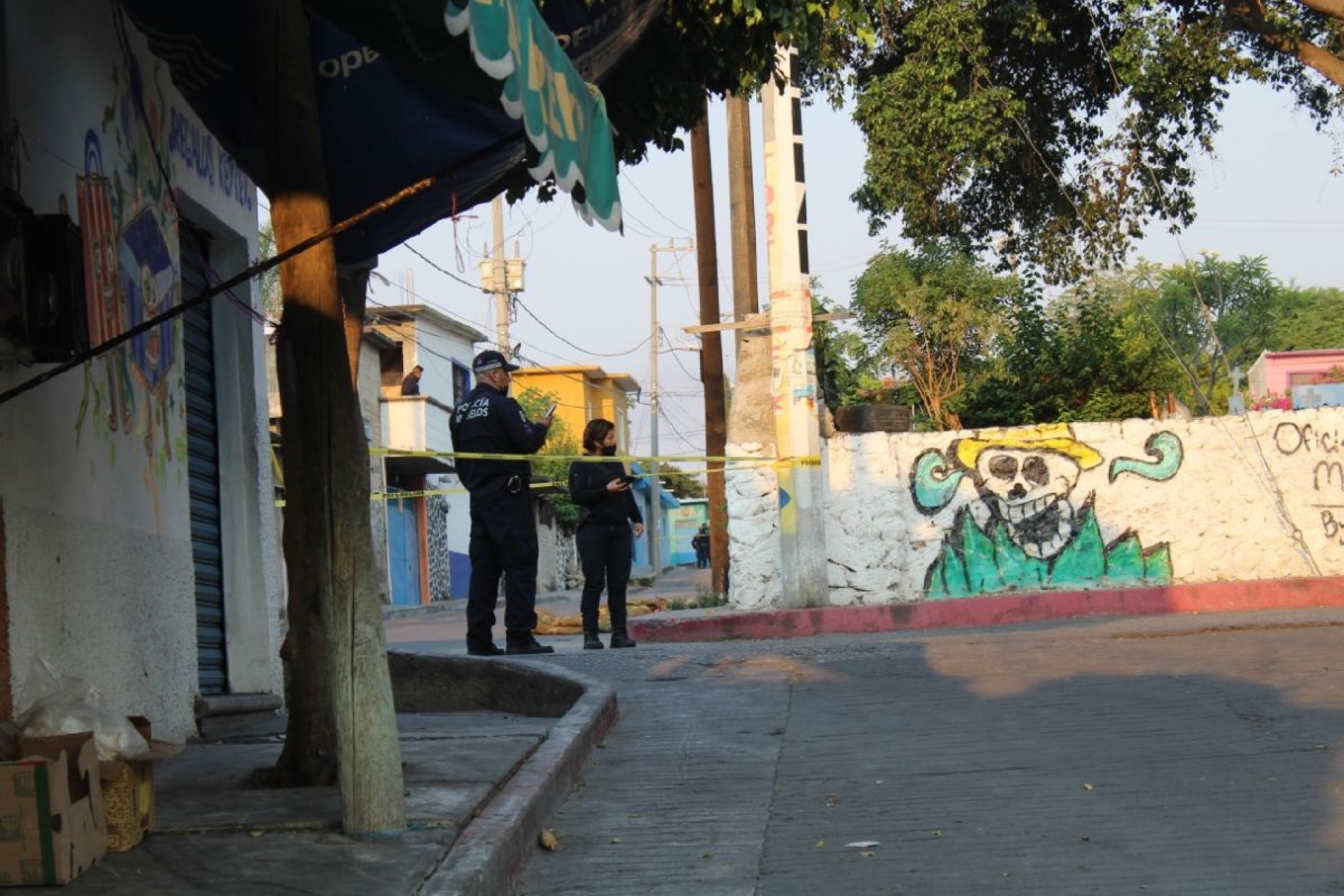 Abandonan un cadáver en La Nopalera