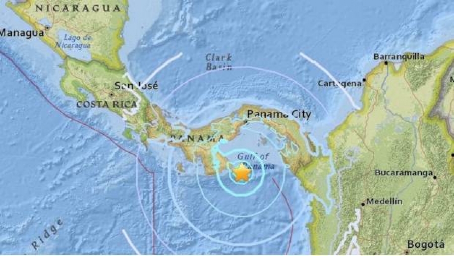 Sismo de magnitud 5.8 sacude Panamá
