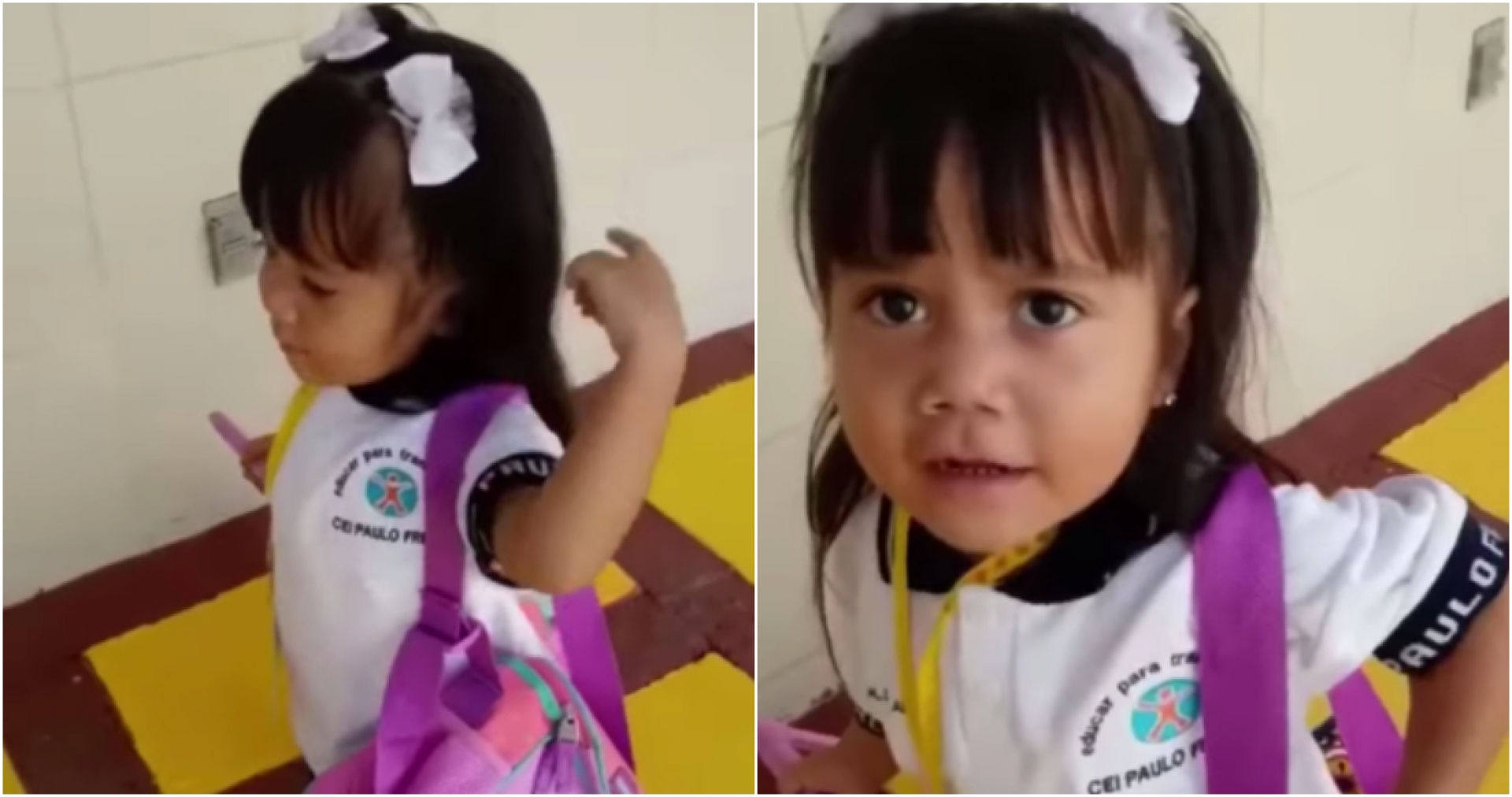 VIDEO: “Bailamos, cantamos, hicimos desmadre”, cuenta una niña mexicana sobre su primer día de clases