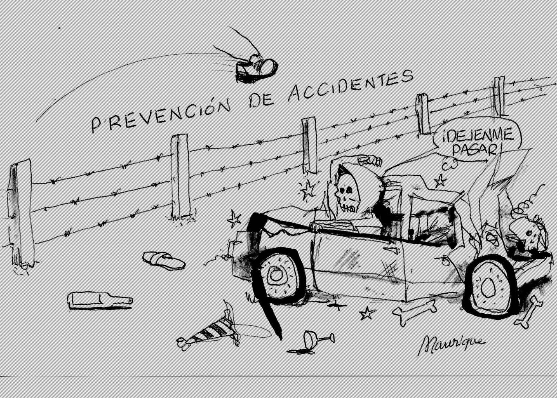 El exceso de velocidad, principal causa de los accidentes viales