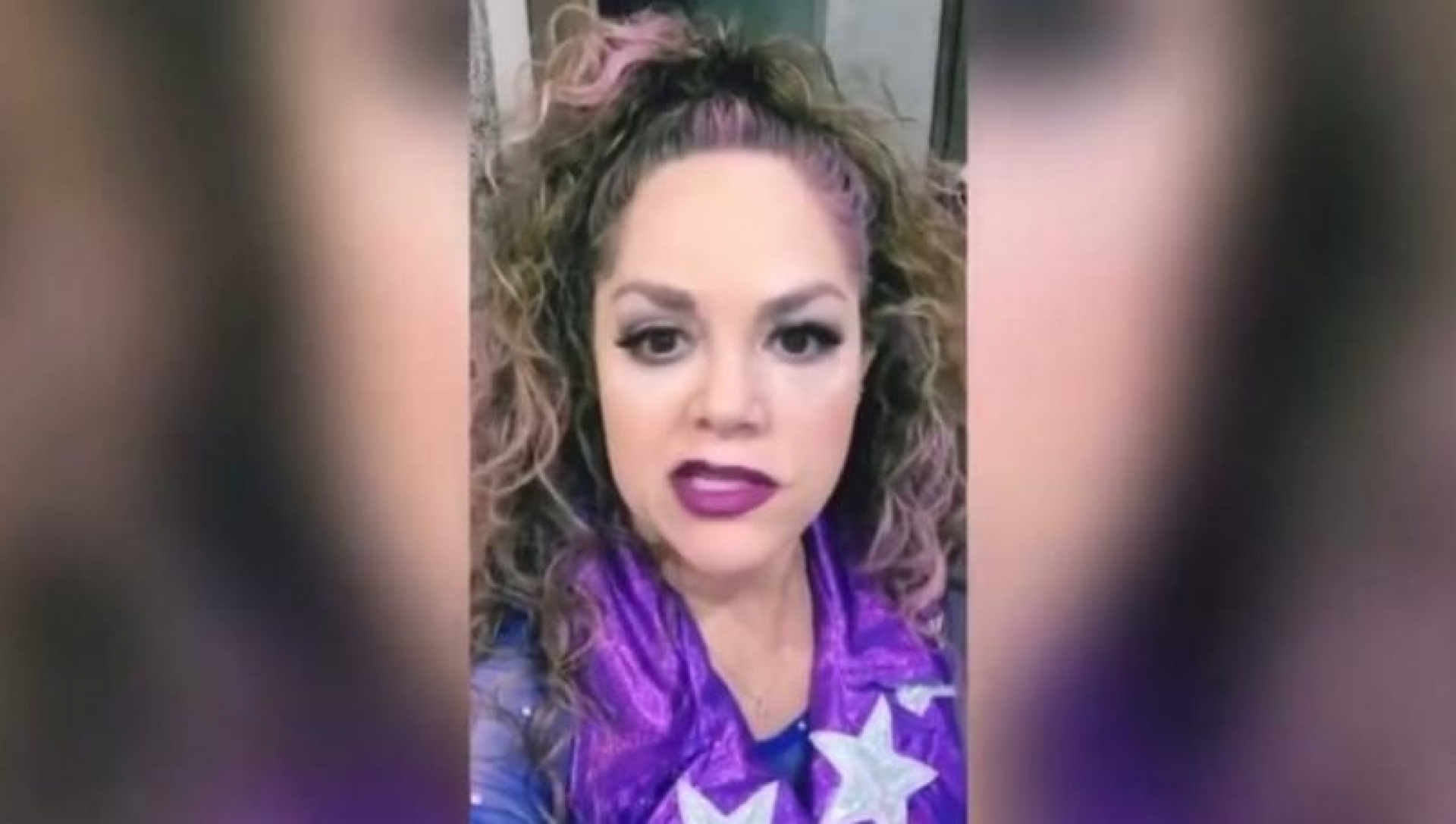VIDEO: Tatiana sufre parálisis facial y muestra rostro a sus fans
