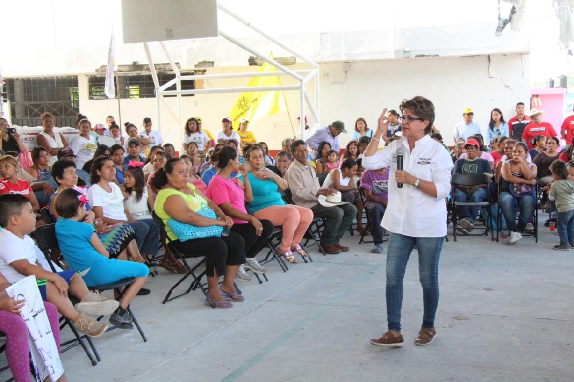 Candidata del PRD-PSD llama a conformar sociedad activa en Jojutla