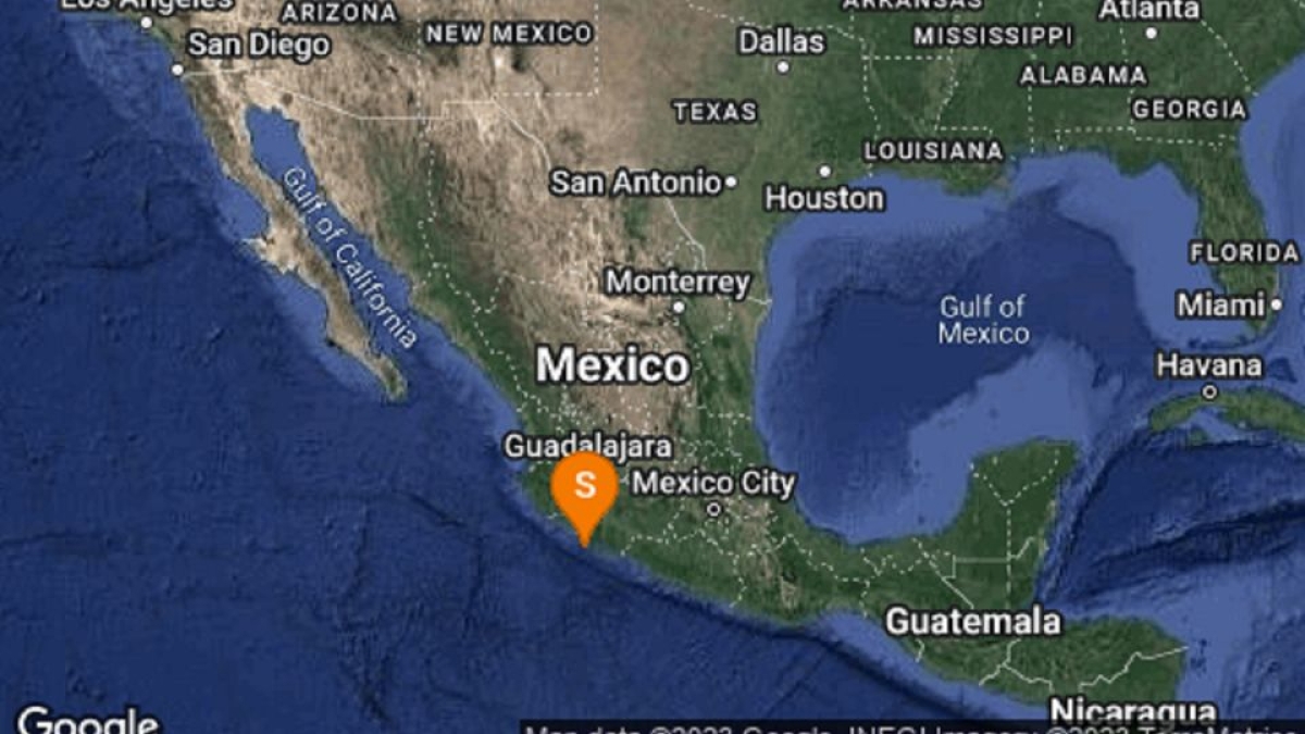 Se registra un nuevo sismo en Coalcomán, Michoacán
