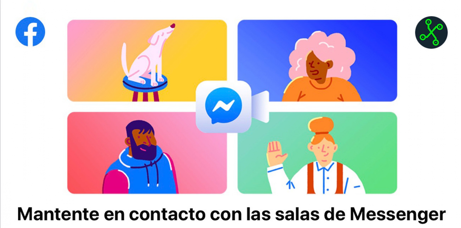 'Messenger Rooms' ya está en México: probamos las nuevas 'salas' de videollamadas que unirán a Facebook, Instagram y WhatsApp